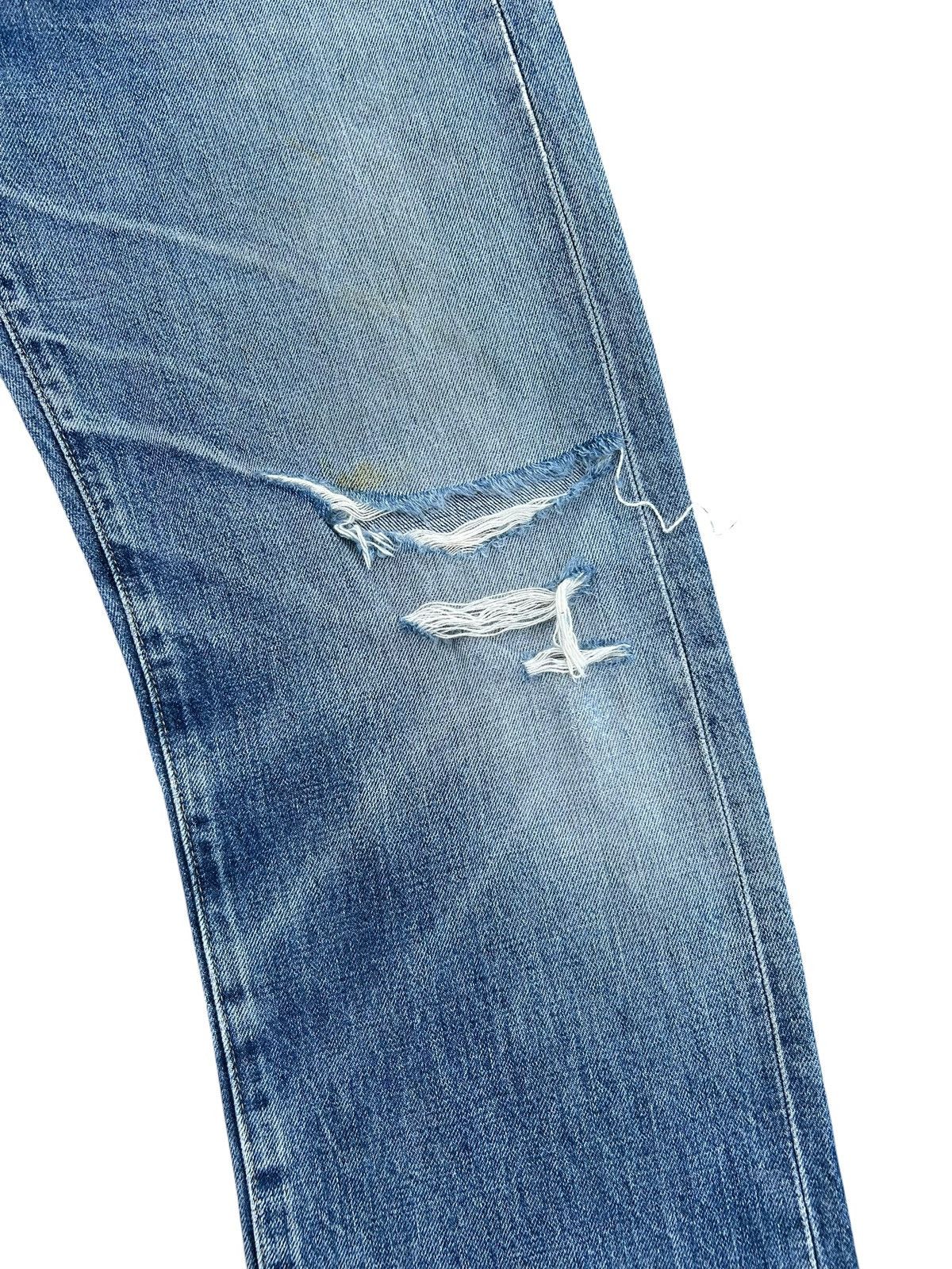 Kapital Thrashed Vintage Levis Big E Selvedge Denim Jeans Size US 31 - 8 Thumbnail