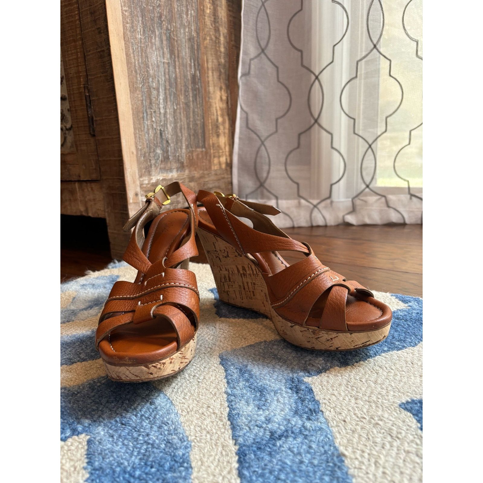 Chloe Chloe brown wedge sandals Size US 9 / IT 39 - 8 Thumbnail