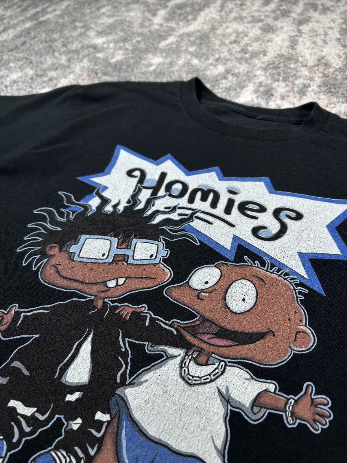 Cartoon Network × Nickelodeon × Vintage Vintage Nickelodeon Rugrats Homies t shirt Size US M / EU 48-50 / 2 - 1 Thumbnail