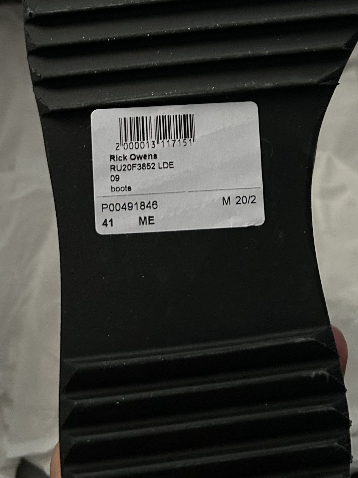 Rick Owens Rick Owens Creeper leather Chelsea boots Size US 8 / EU 41 - 6 Thumbnail