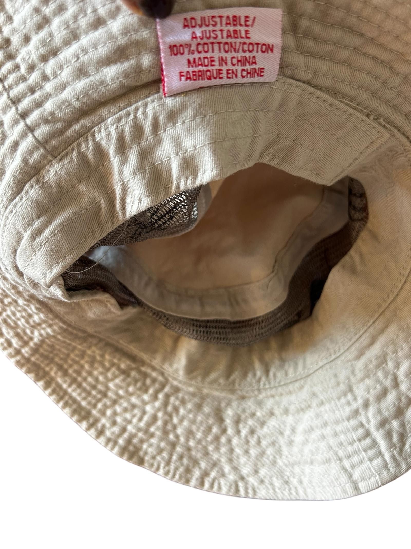 Designer FQ Adjustable Cotton Bucket Hat - Lightweight & Stylish Size ONE SIZE - 3 Thumbnail
