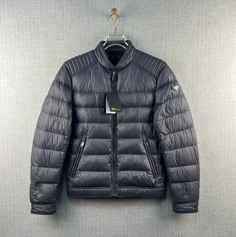 Prada Prada Men's Winter Gray Down Jacket Size US M / EU 48-50 / 2 - 1 Thumbnail