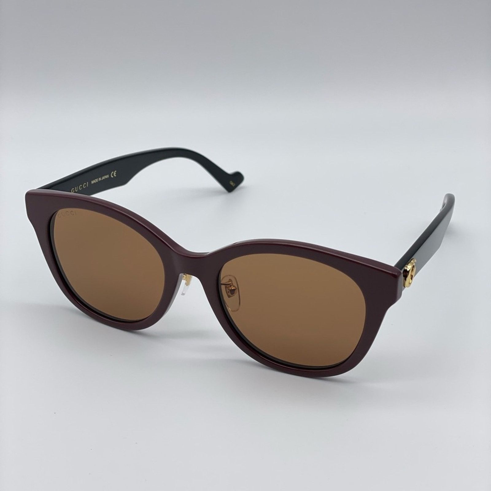 Gucci BRAND NEW GUCCI GG1002SK 003 Brown/Black Women Sunglasses Size ONE SIZE - 5 Thumbnail