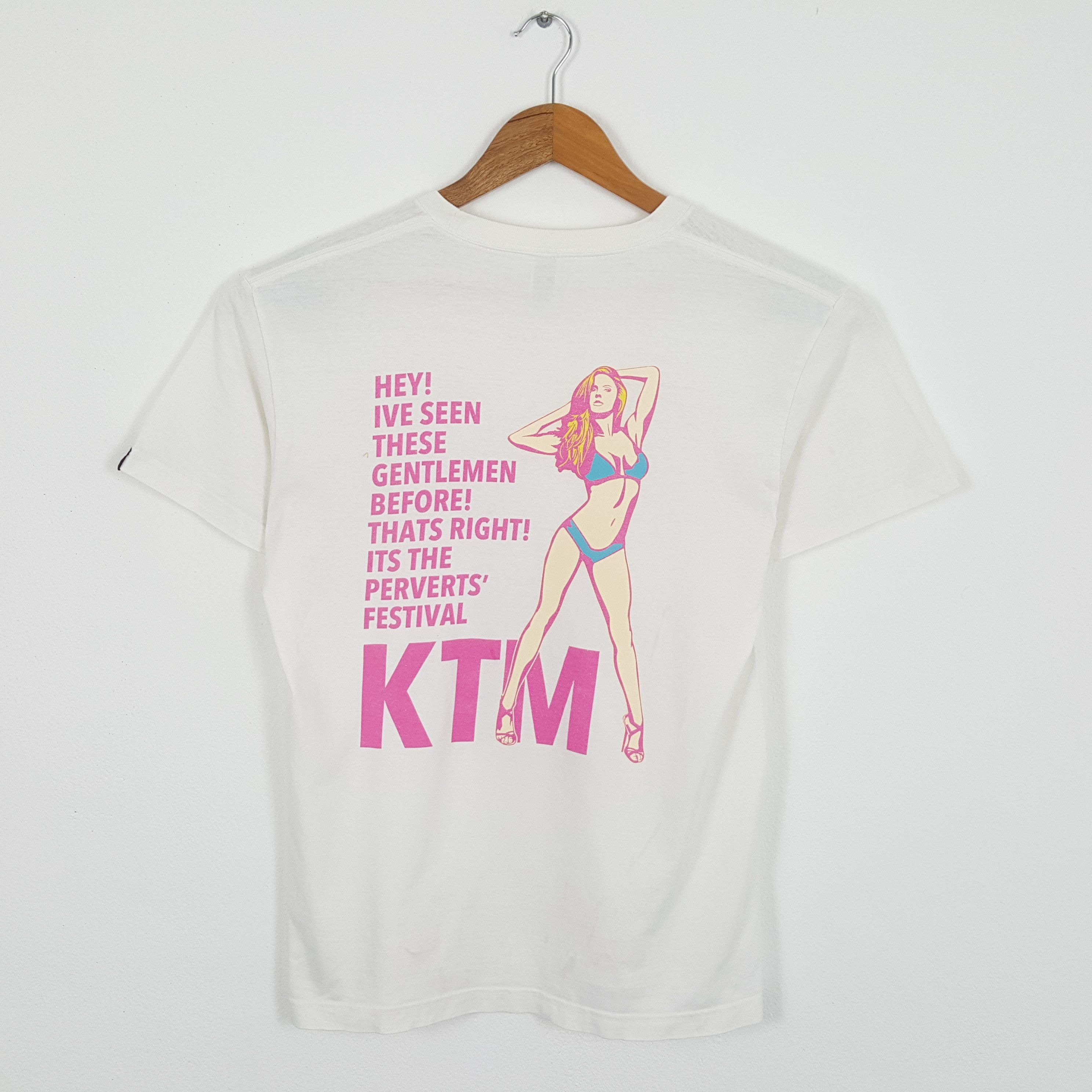 Vintage KTM Japanese Brand Naked Woman's T-Shirts
