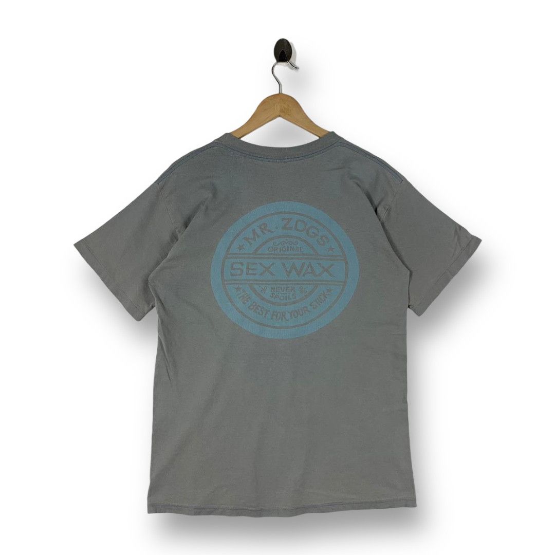 Other Vintage 90s Mr Zogs Sex Wax Surf Graphic Star Logo Tee Shirt Size US M / EU 48-50 / 2 - 4 Thumbnail