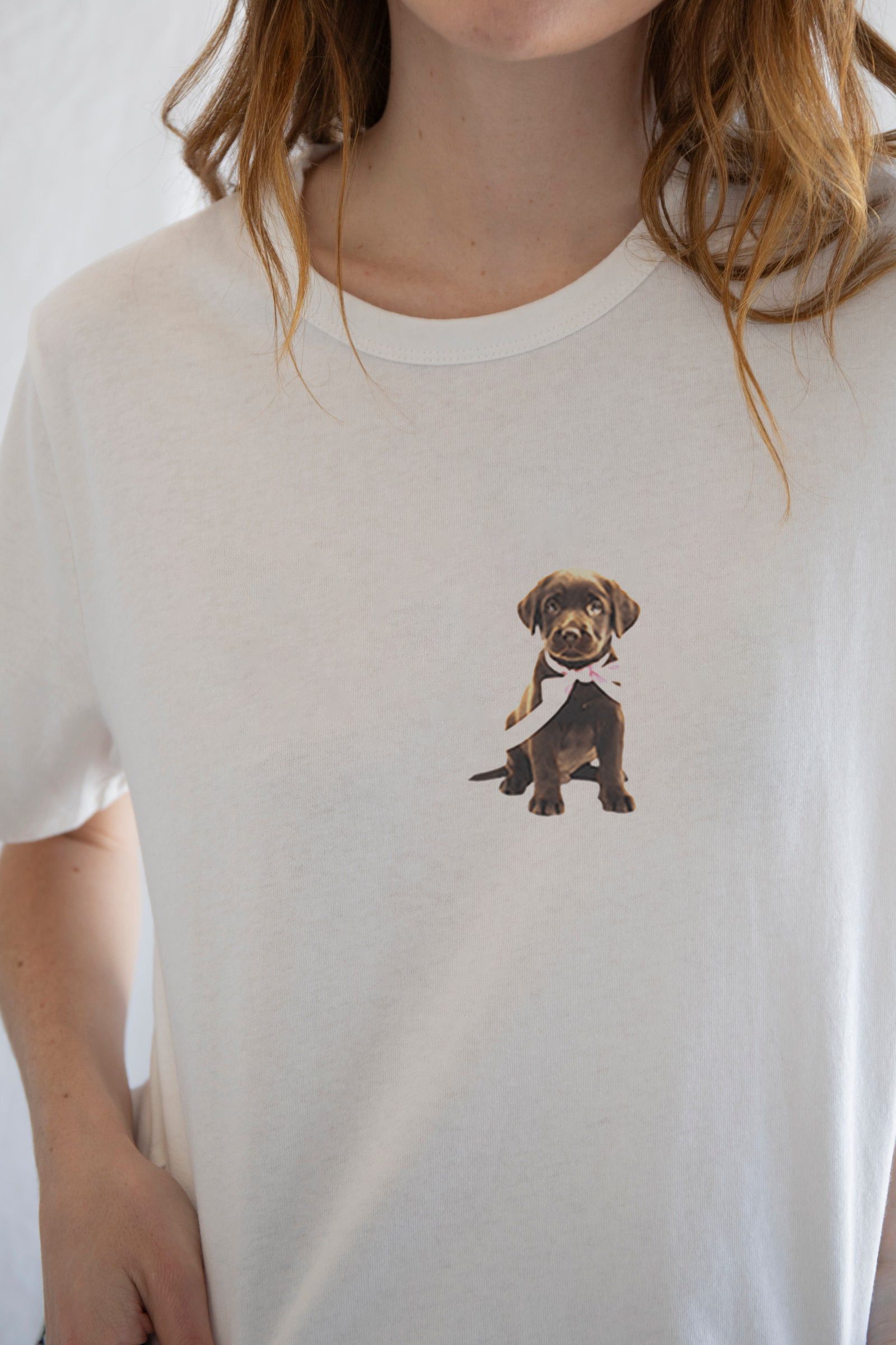 Vintage Chocolate Tee | Rich Tone, Classic Comfort Size L / US 10 / IT 46 - 3 Thumbnail