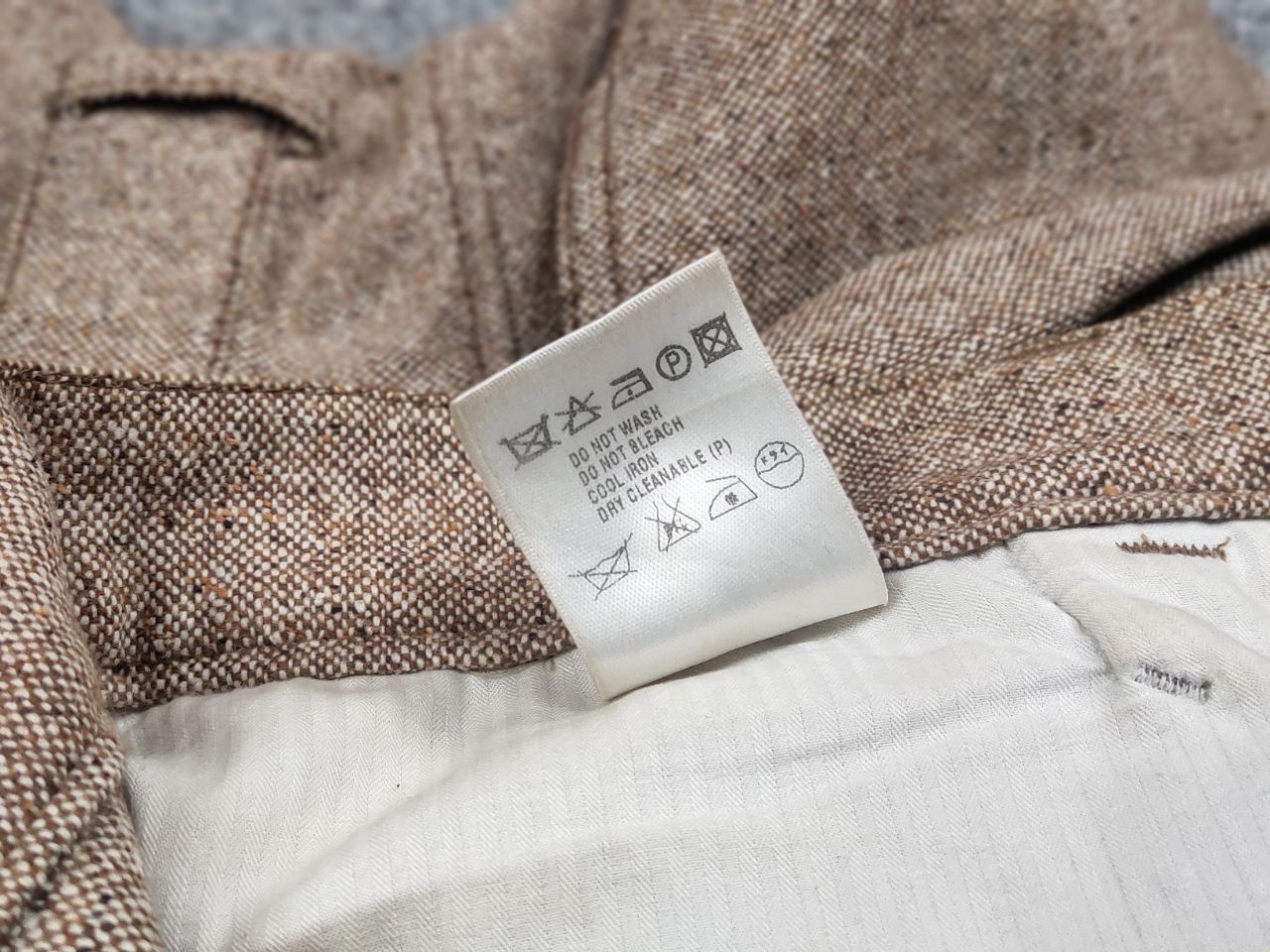Escada Escada Sport Linda Wool Blend Beige Womens Trouser Pants Size 34" / US 12 / IT 48 - 19 Thumbnail