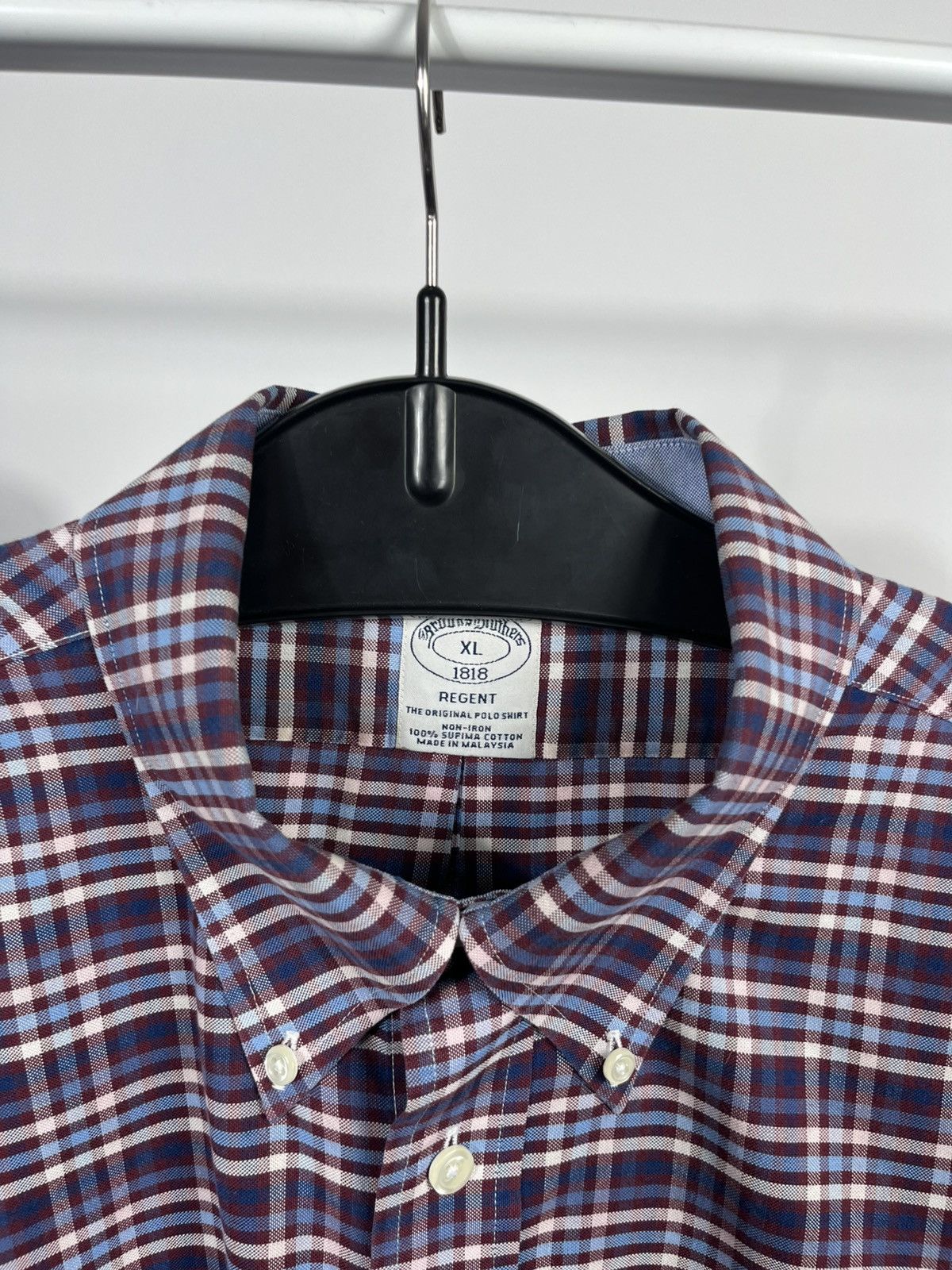 Brooks Brothers Brooks Brothers Button Down Shirt Set of 3 Plaid Striped XL Size US XL / EU 56 / 4 - 4 Thumbnail