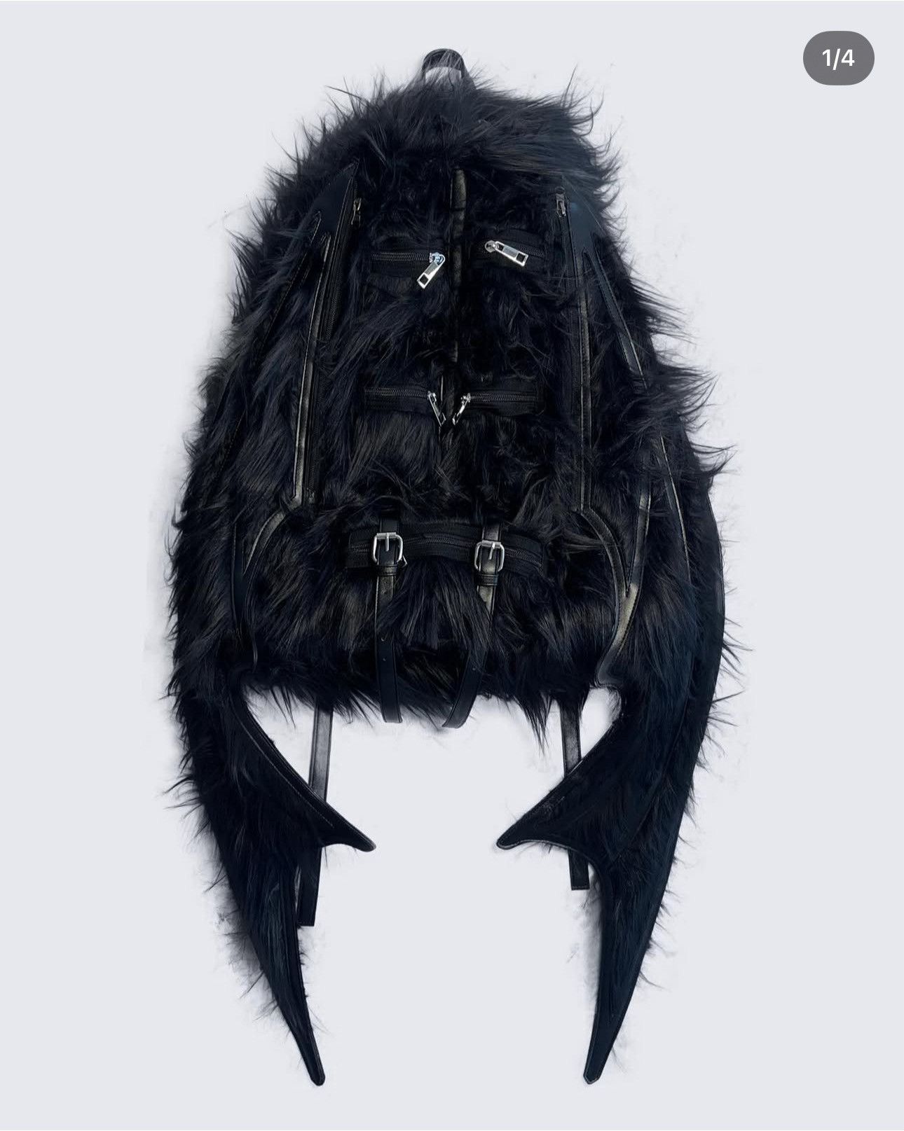 Japanese Brand NIGHTCRAWLER BATPACK/BOOKBAG/ HAVE YOU DIED BEFORE Size ONE SIZE - 5 Thumbnail