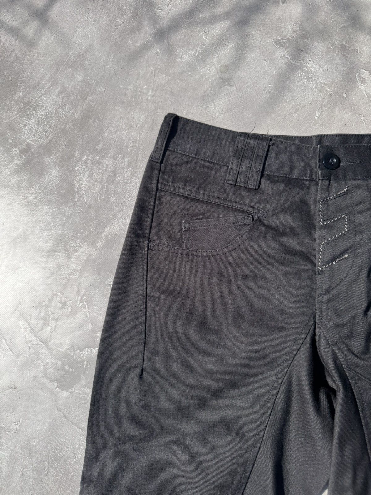 Marithe + Francois Girbaud Vintage Le Casual Marithe Francois Girbaud Man's Black pants Size US 32 / EU 48 - 4 Thumbnail