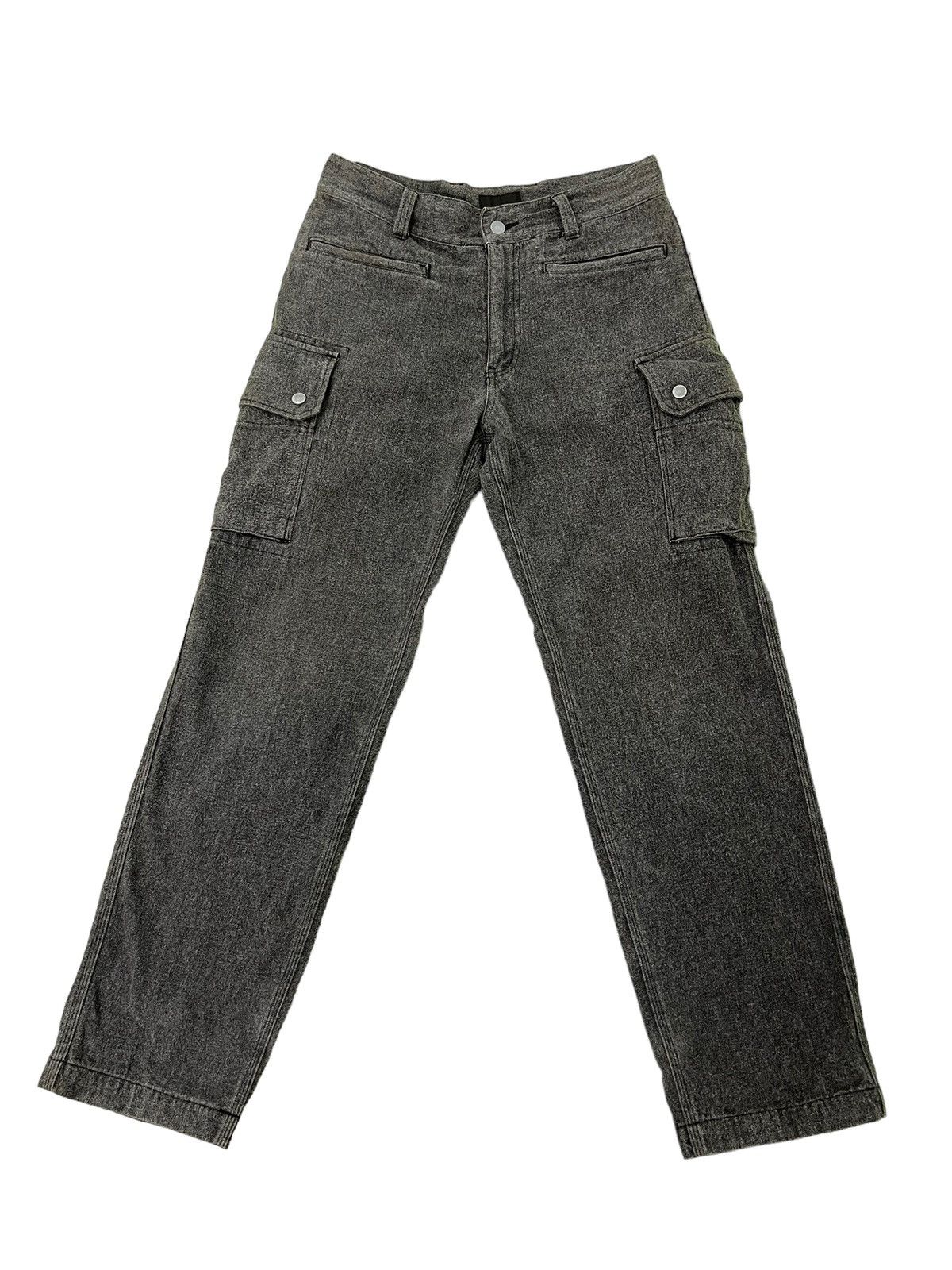 Japanese Brand Moleskin Cargo Acoustic Japan Thick Regular 7🟦2 Size US 31 - 1 Thumbnail