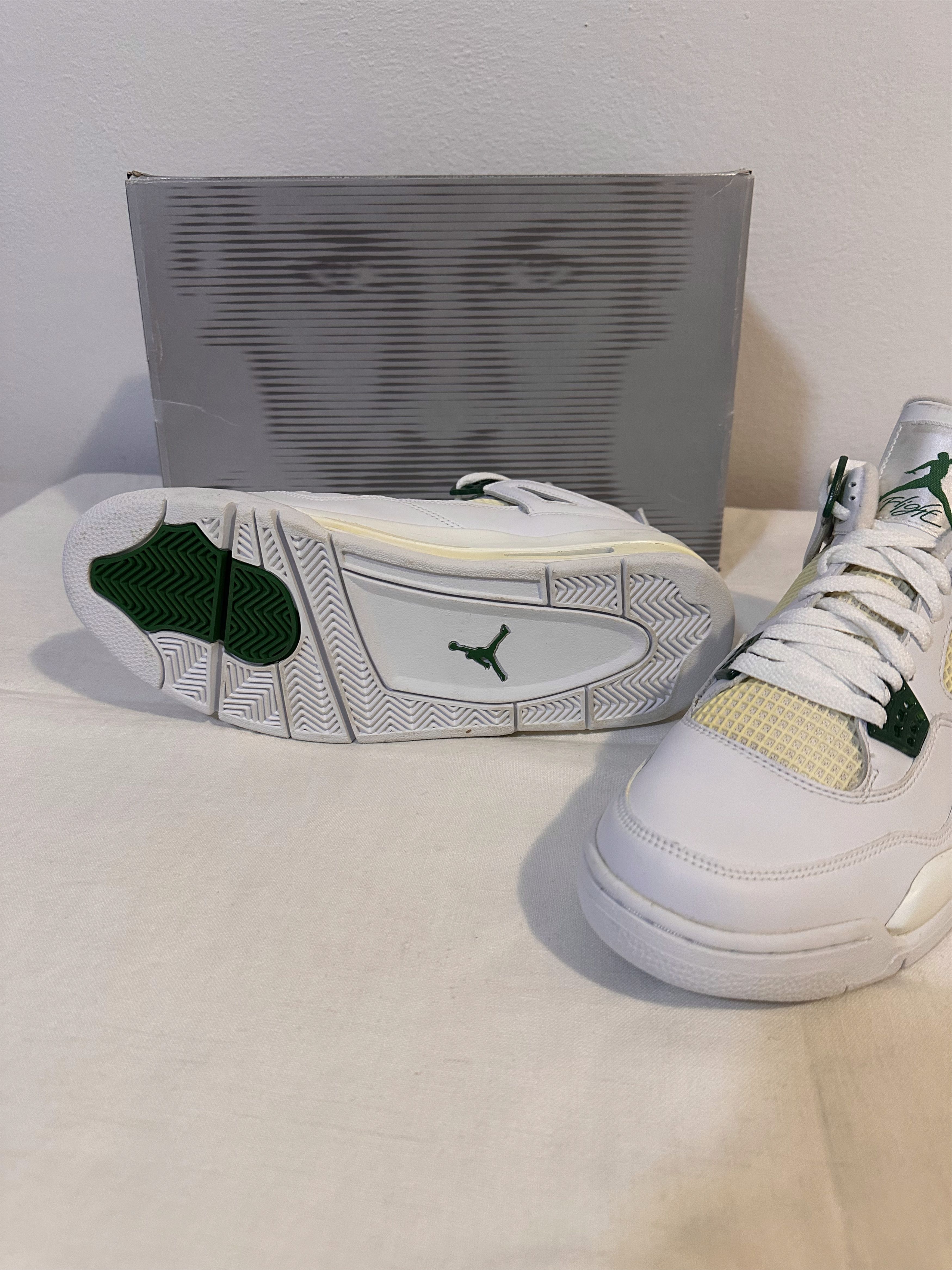 Jordan Brand Jordan 4 Retro Classic Green 2004 Size US 11 / EU 44 - 7 Thumbnail