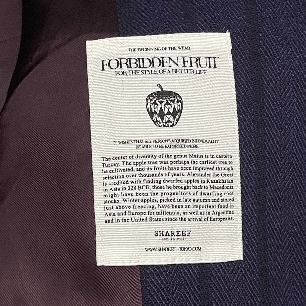 SHAREEF Archive 2007 Shareef Forbidden Fruit Wool Long Coat Size US M / EU 48-50 / 2 - 10 Thumbnail