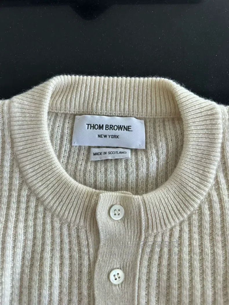 Thom Browne Thom Browne Cashmere Sweater Size US XL / EU 56 / 4 - 3 Thumbnail