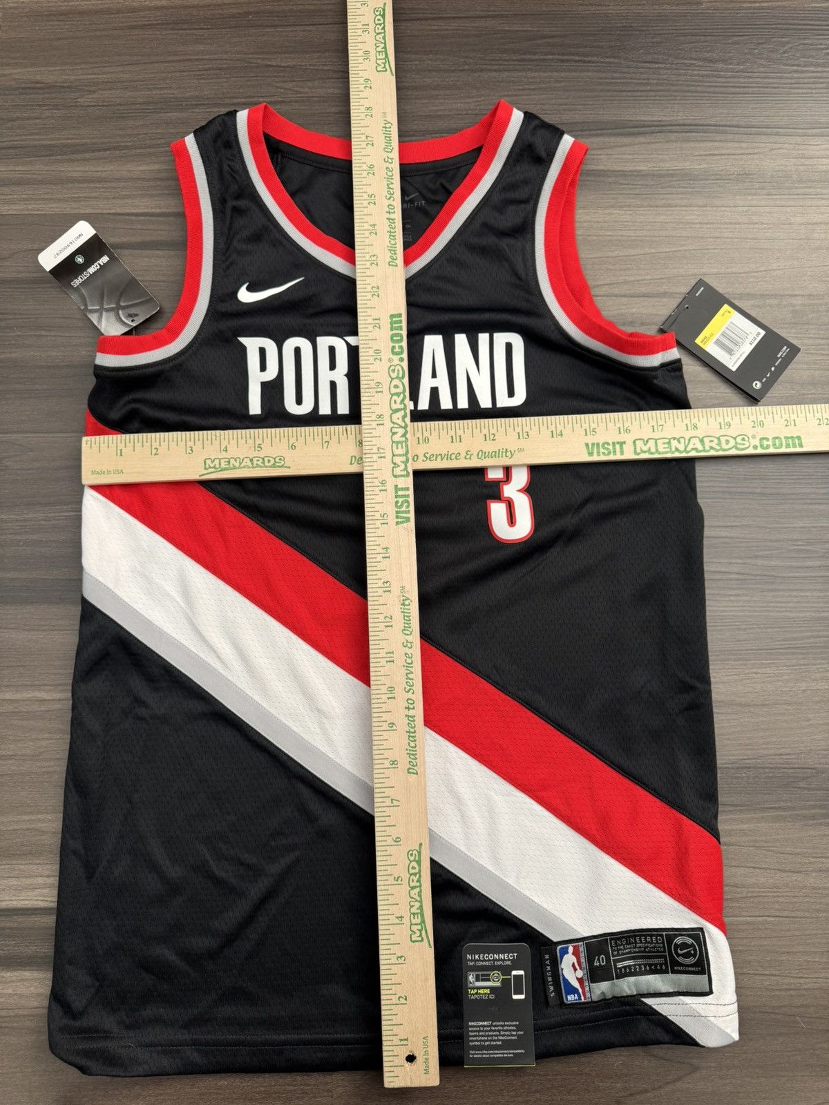 Nike Portland Trail Blazers CJ McCollum #3 NBA Swingman Jersey Size US S / EU 44-46 / 1 - 7 Thumbnail
