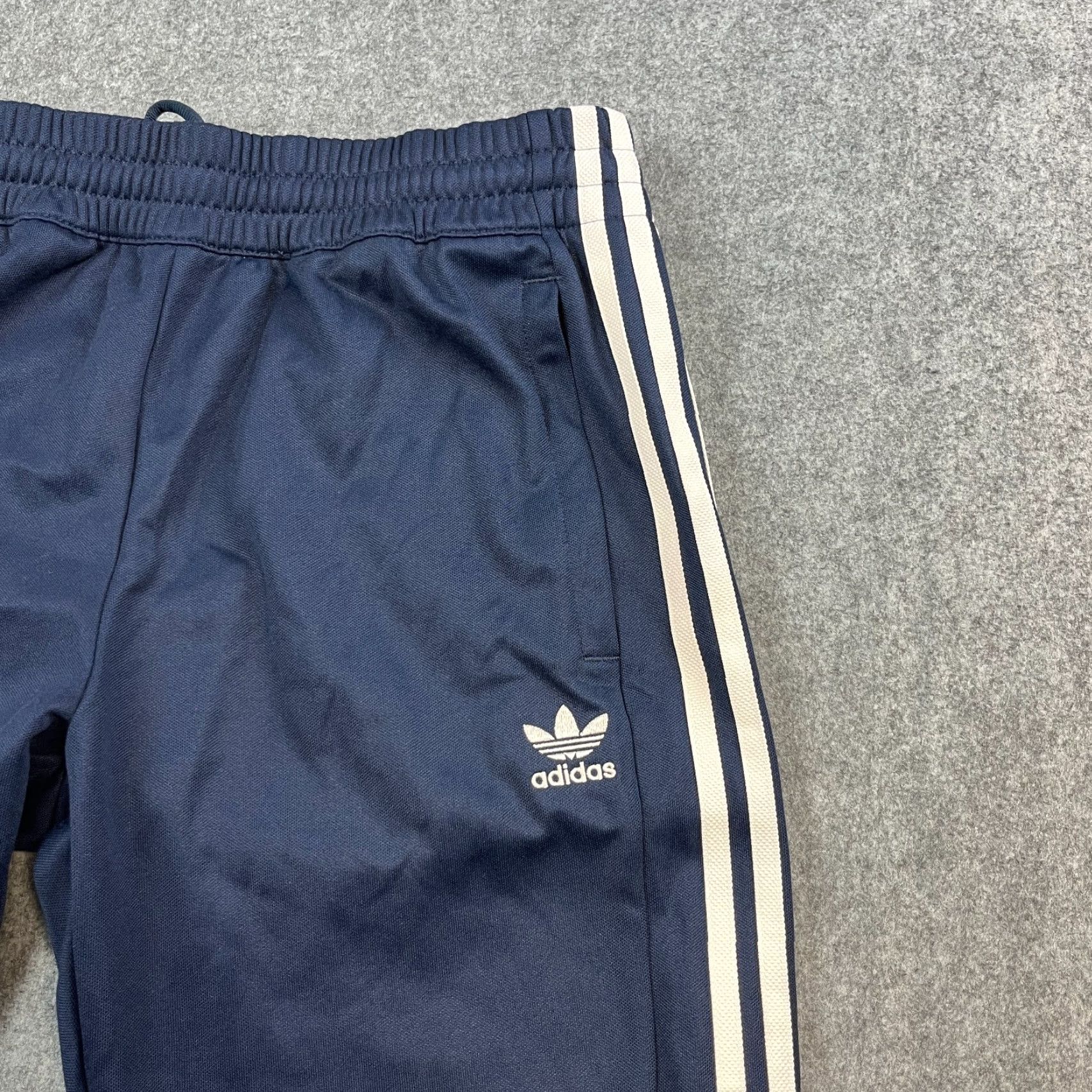 Adidas Adidas Originals Mens Track Pants Sweat Joggers Large Blue Trefoil Size US 33 - 7 Thumbnail