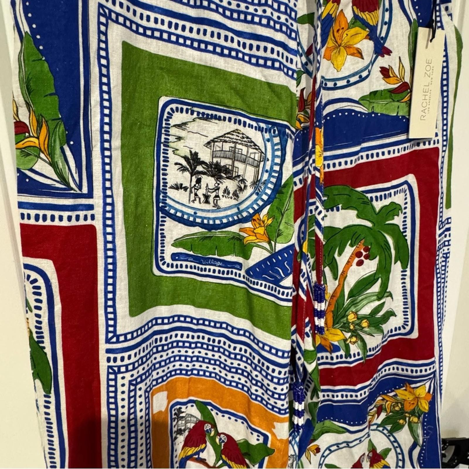 Other Rachel Zoe Tropical Printed Outfit-Pants/Shirt Size S / US 4 / IT 40 - 5 Thumbnail