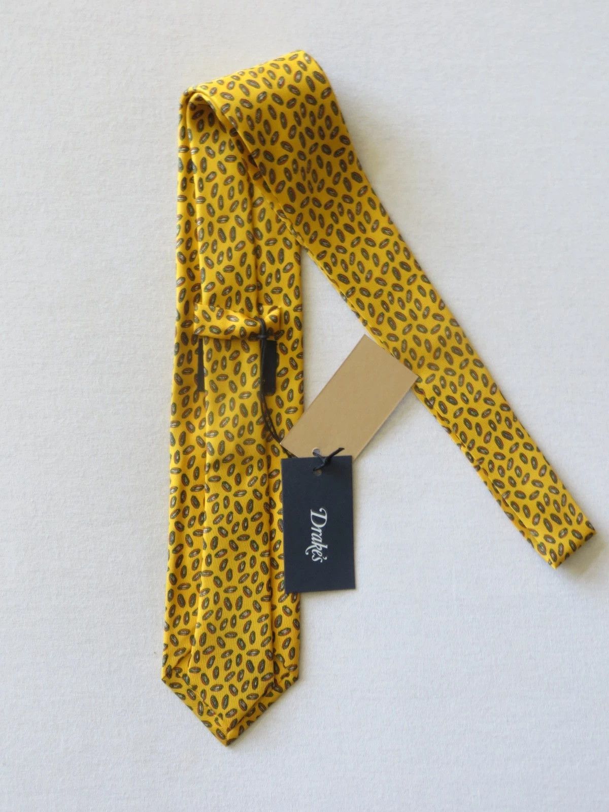 Drake's DRAKE'S 100% SILK PRINTED HAND MADE NEW WITH TAG Size ONE SIZE - 3 Thumbnail