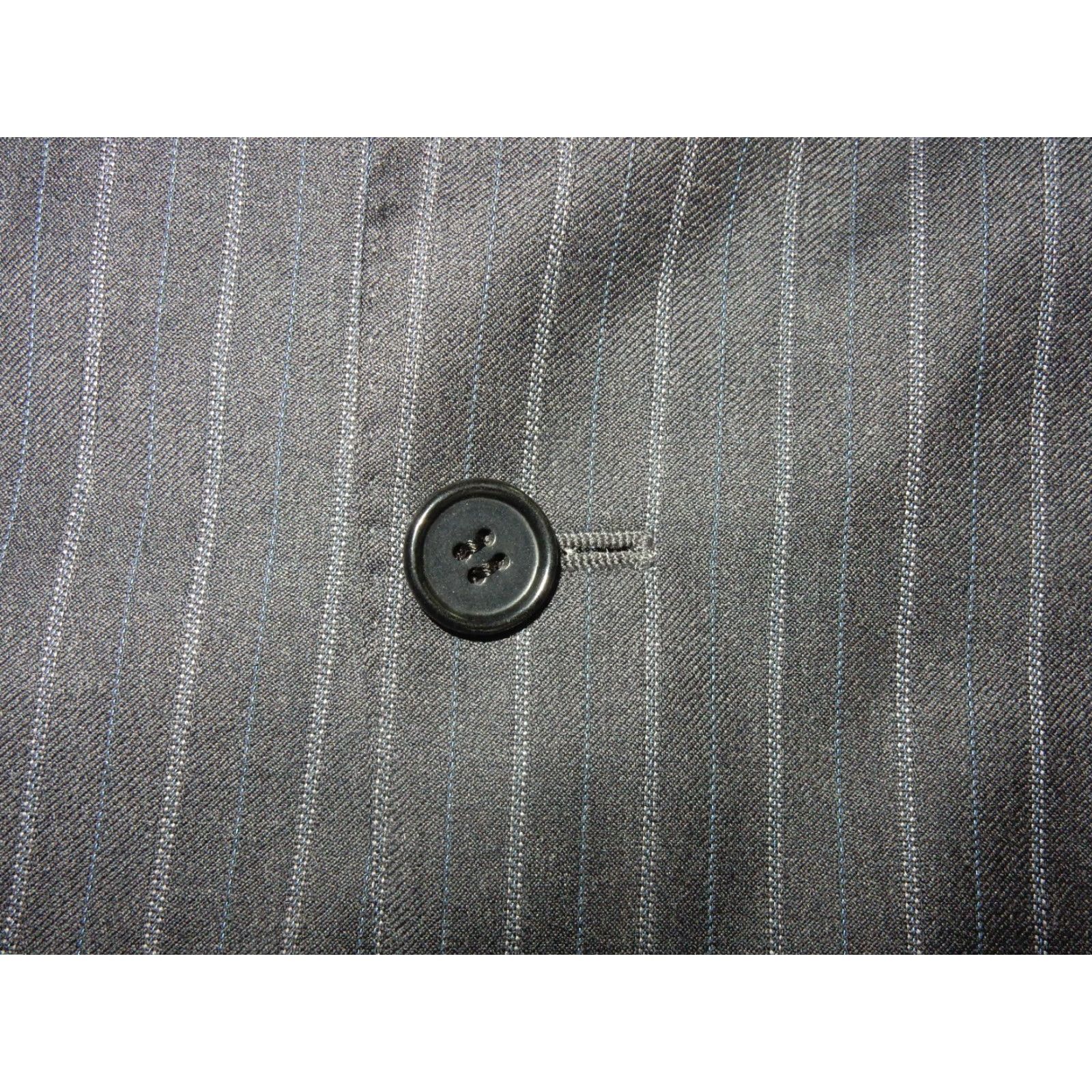 Canali VINTAGE Canali Blazer Sport Coat Jacket Size 48 Gray Wool Mens Size 48R - 4 Thumbnail