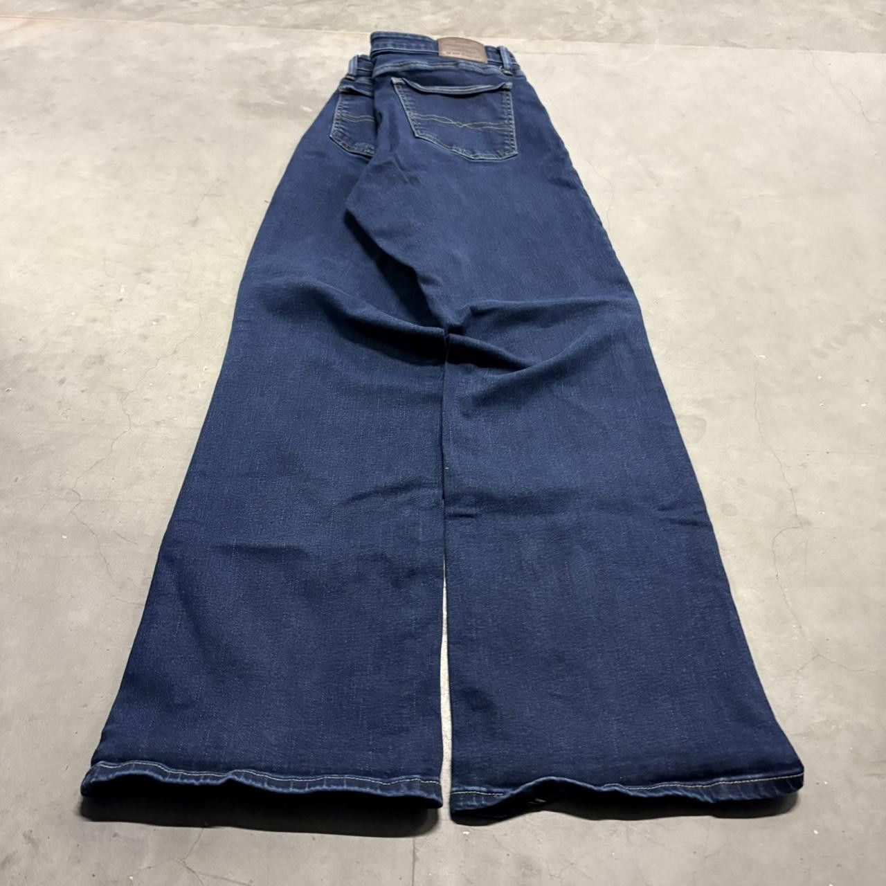 Lucky Brand × Vintage Crazy Vintage Y2K/2000s Lucky Brand Dark Wash Bootcut Denim Jeans! Size US 32 / EU 48 - 4 Thumbnail