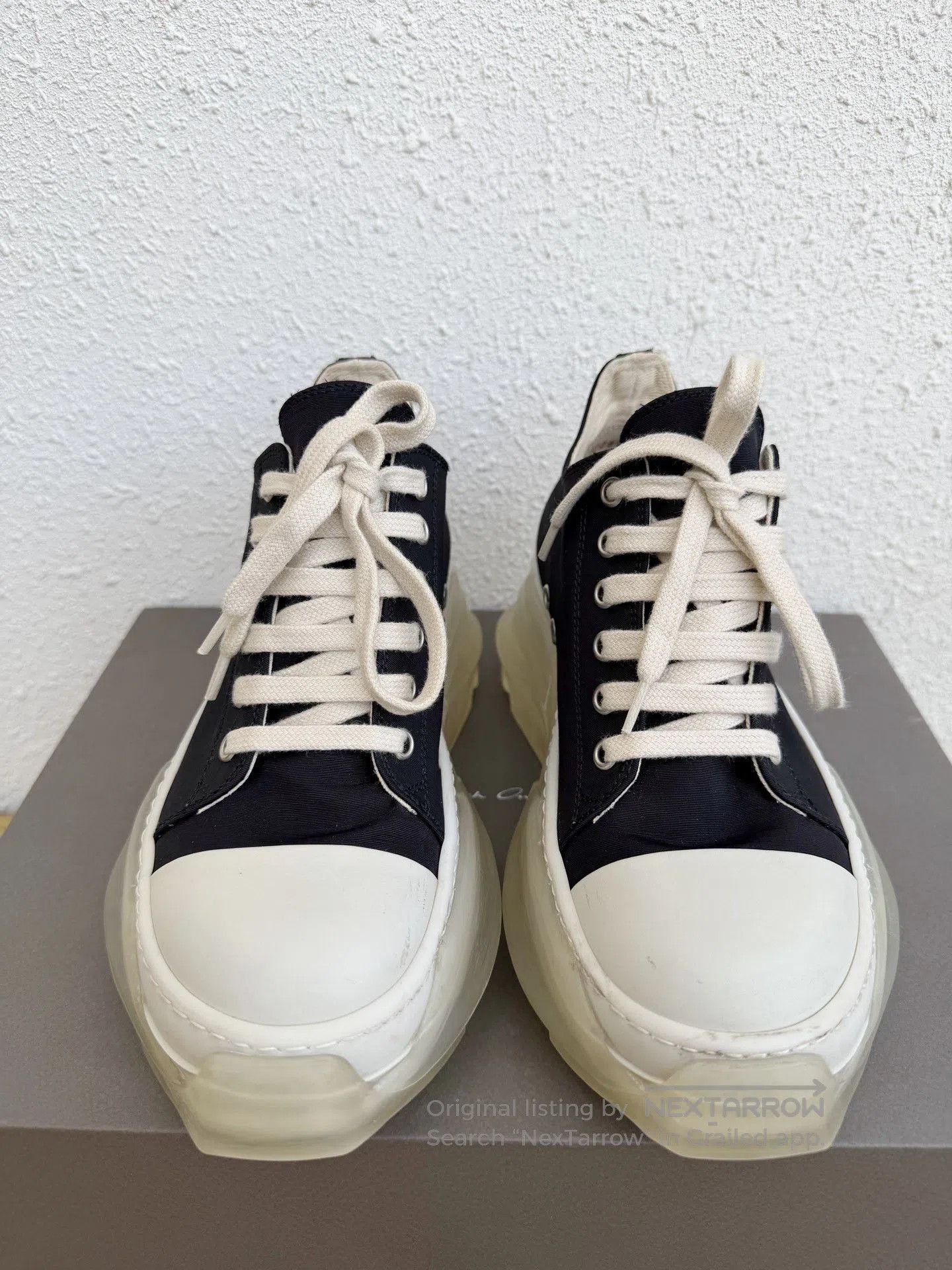 Rick Owens Drkshdw Rick Owens DRKSHDW Thick Sole Sneakers. Size US 4.5 / IT 34.5 - 4 Thumbnail