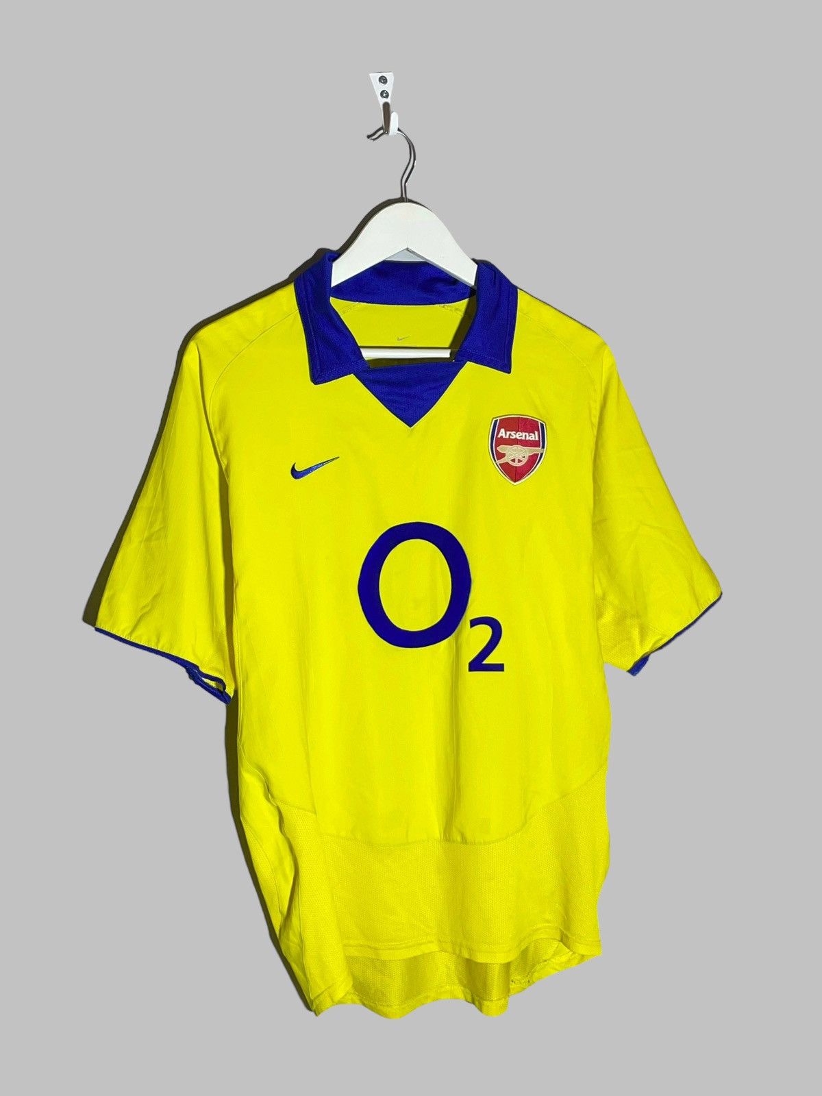 Nike Arsenal FC Nike 2003/04 Vintage Away Football Shirt Size US M / EU 48-50 / 2 - 2 Thumbnail