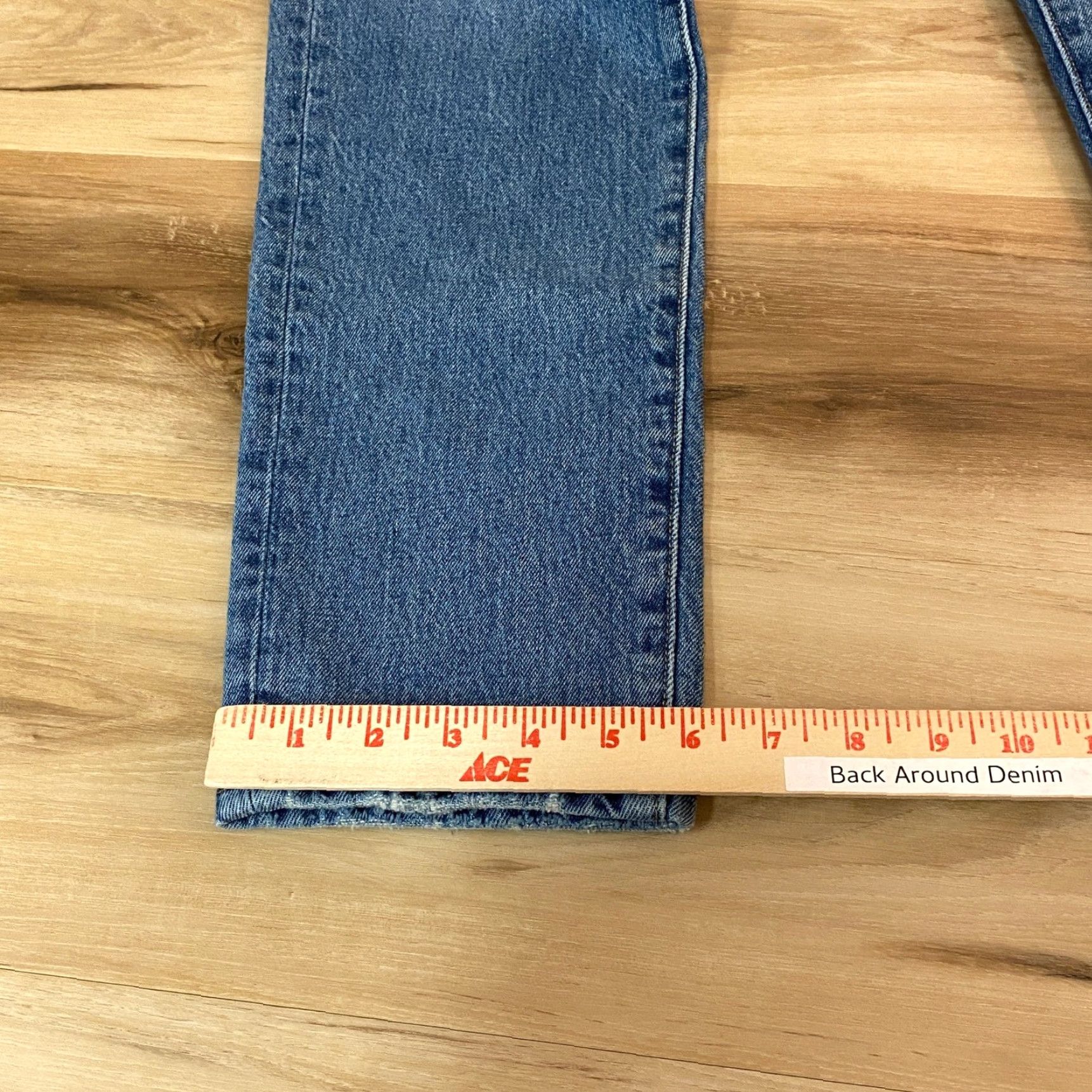 Abercrombie & Fitch Abercrombie & Fitch Jeans Slim Fit Mens 31x32 Medium Wash Denim Five-Pocket Stretch Vintage-Style Casual Size US 31 - 6 Thumbnail