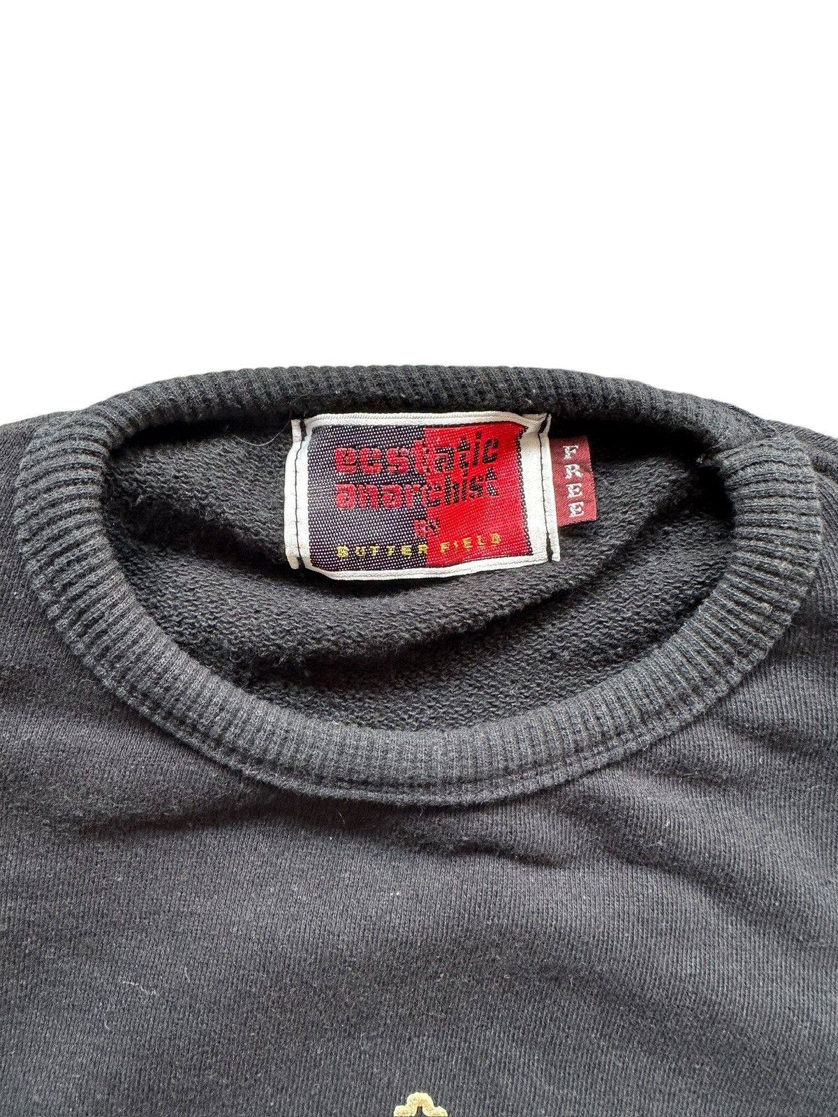A.F.F.A. 1990s Ecstatic Anarchy by Butter Field logo sweatshirt Size US M / EU 48-50 / 2 - 4 Thumbnail