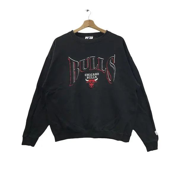 NBA Vtg 90’ CHICAGO BULLS NBA Michael Jordan Sweatshirt Size M / US 6-8 / IT 42-44 - 1 Thumbnail