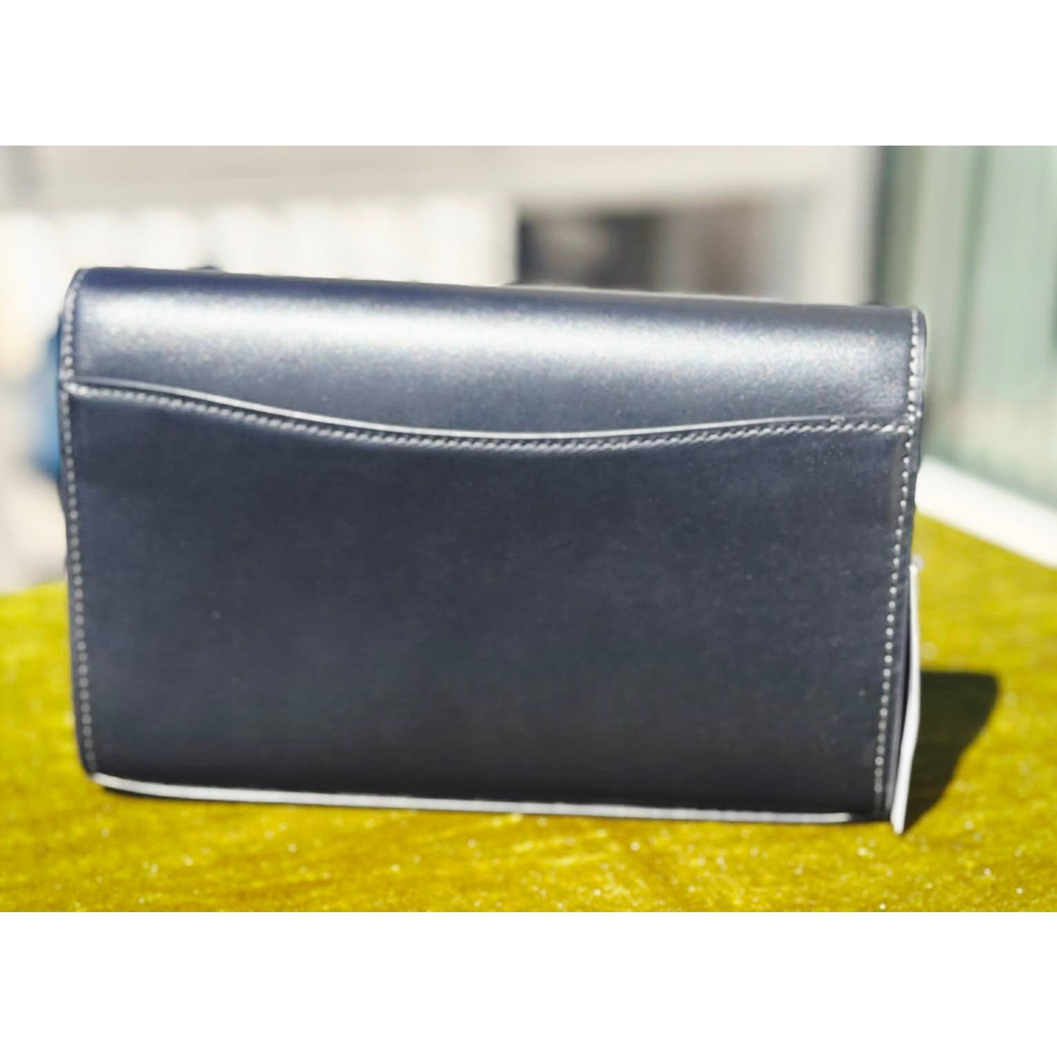 Coach ✨ NWT-Coach Small Flap Clutch Crossbody Bag in Black Leather Size ONE SIZE - 5 Thumbnail