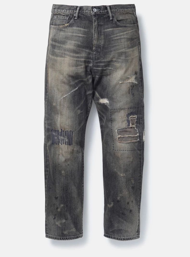 Neighborhood 25SS Distressed Denim Jeans