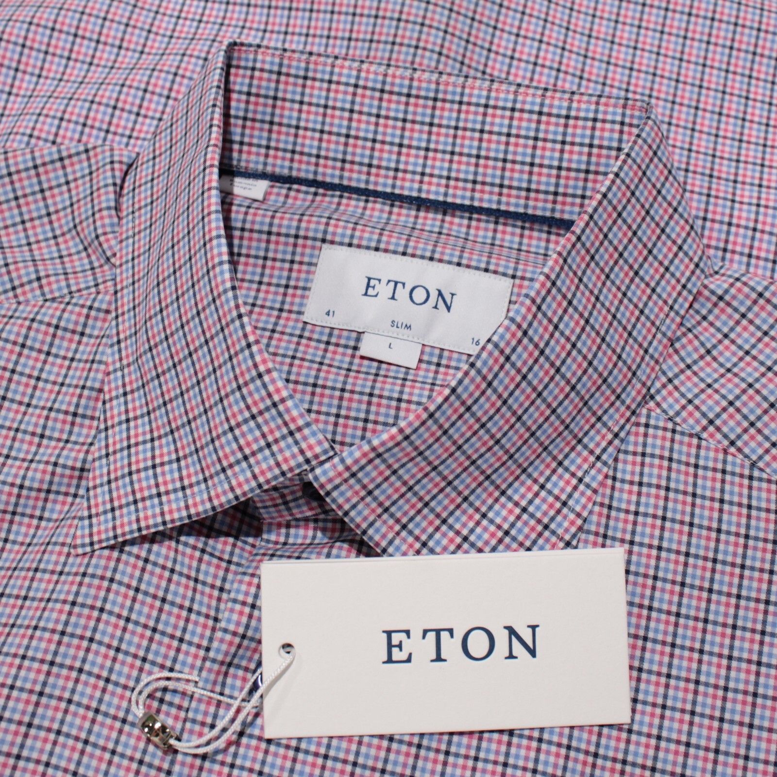Eton Eton New with tags Shirt Size L US In Red Size US L / EU 52-54 / 3 - 1 Thumbnail