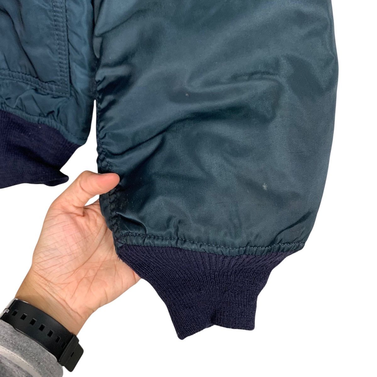 Alpha Industries ☀️Vintage CWU-45/P by Alpha Industries bomber jacket Size US L / EU 52-54 / 3 - 11 Thumbnail