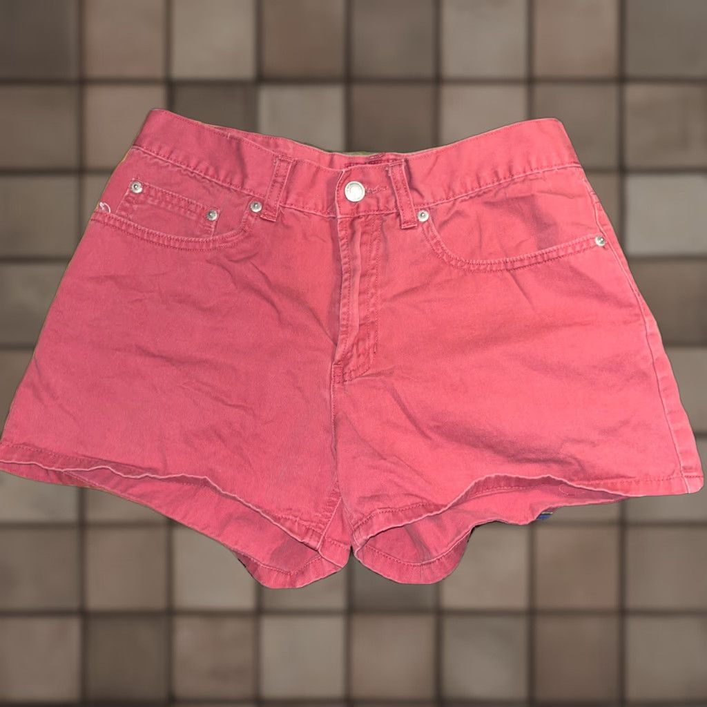 Old Navy Old Navy Women's Cotton Shorts Size 6 Red Denim Chino Casual Summer Spring Fall Size 28" / US 6 / IT 42 - 1 Thumbnail