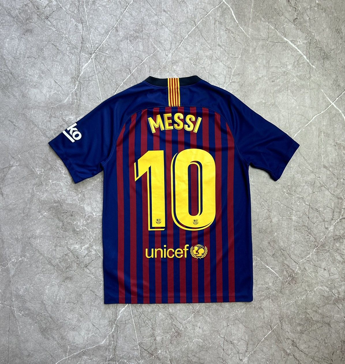 Nike Fc Barcelona 2014/15 Home Laliga Jersey #10 Messi