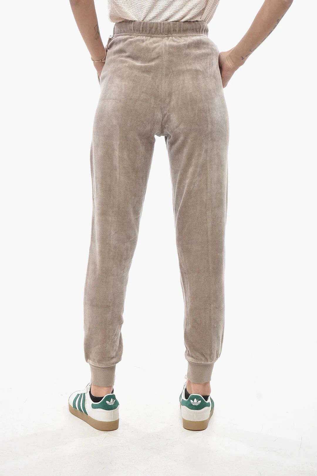Fear of God og1mm0326 Chenille Joggers in Beige Size 26" / US 2 / IT 38 - 2 Thumbnail