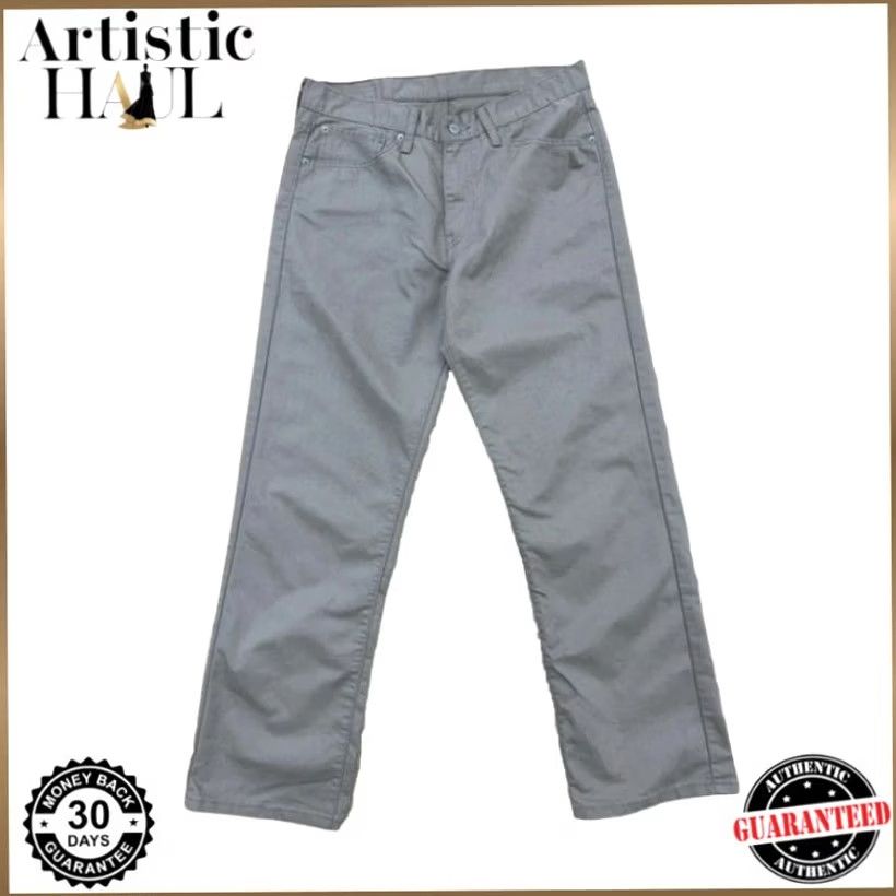 Levi's Levi's 513 Slim Straight Jeans Grey Mens Size 34x30 Stretch 5-Pocket Size US 34 / EU 50 - 2 Thumbnail