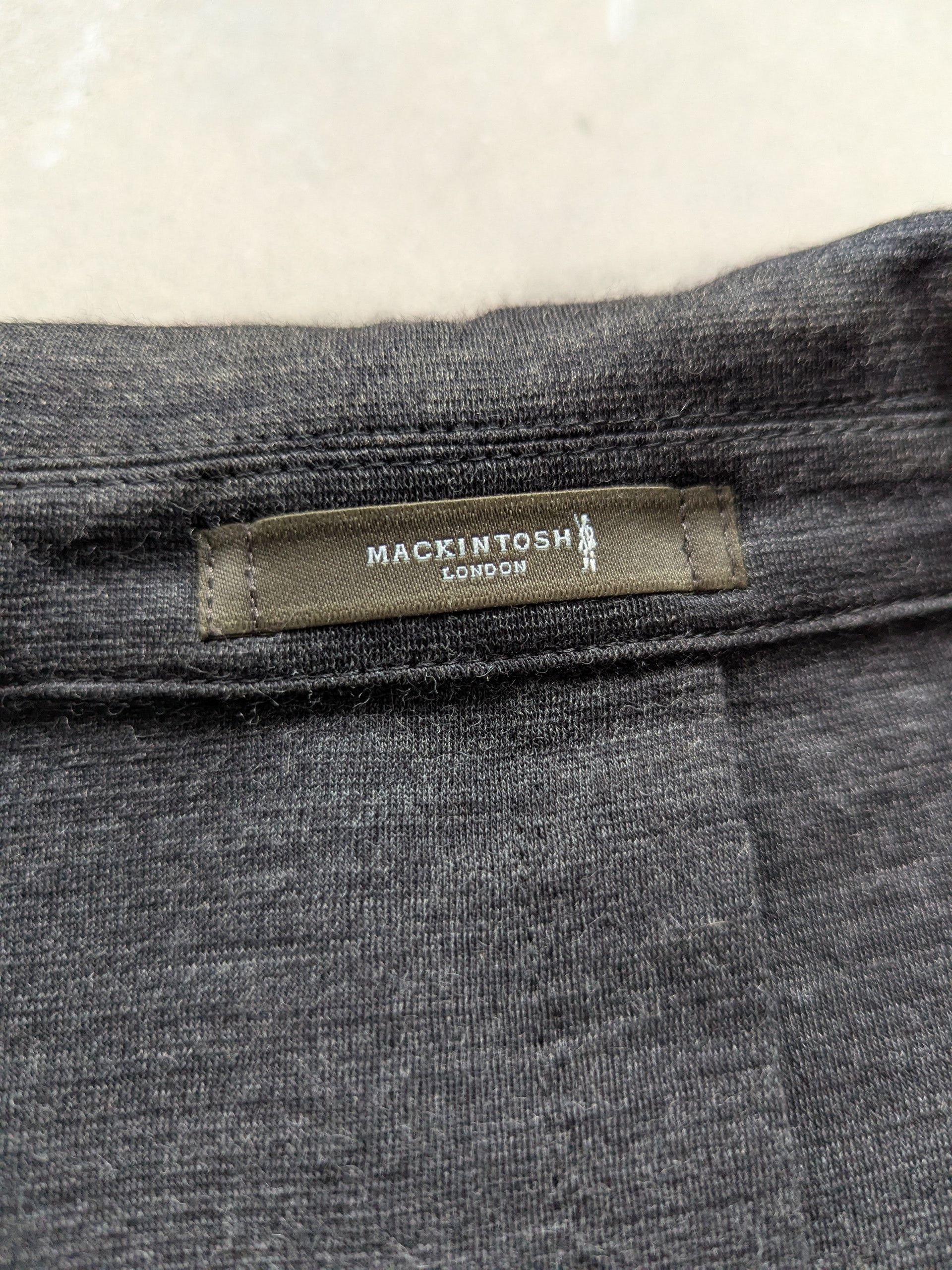 Japanese Brand × Mackintosh × Vintage Vintage 90s Mackintosh London Wool Cardigan Blazer Size M / US 6-8 / IT 42-44 - 7 Thumbnail