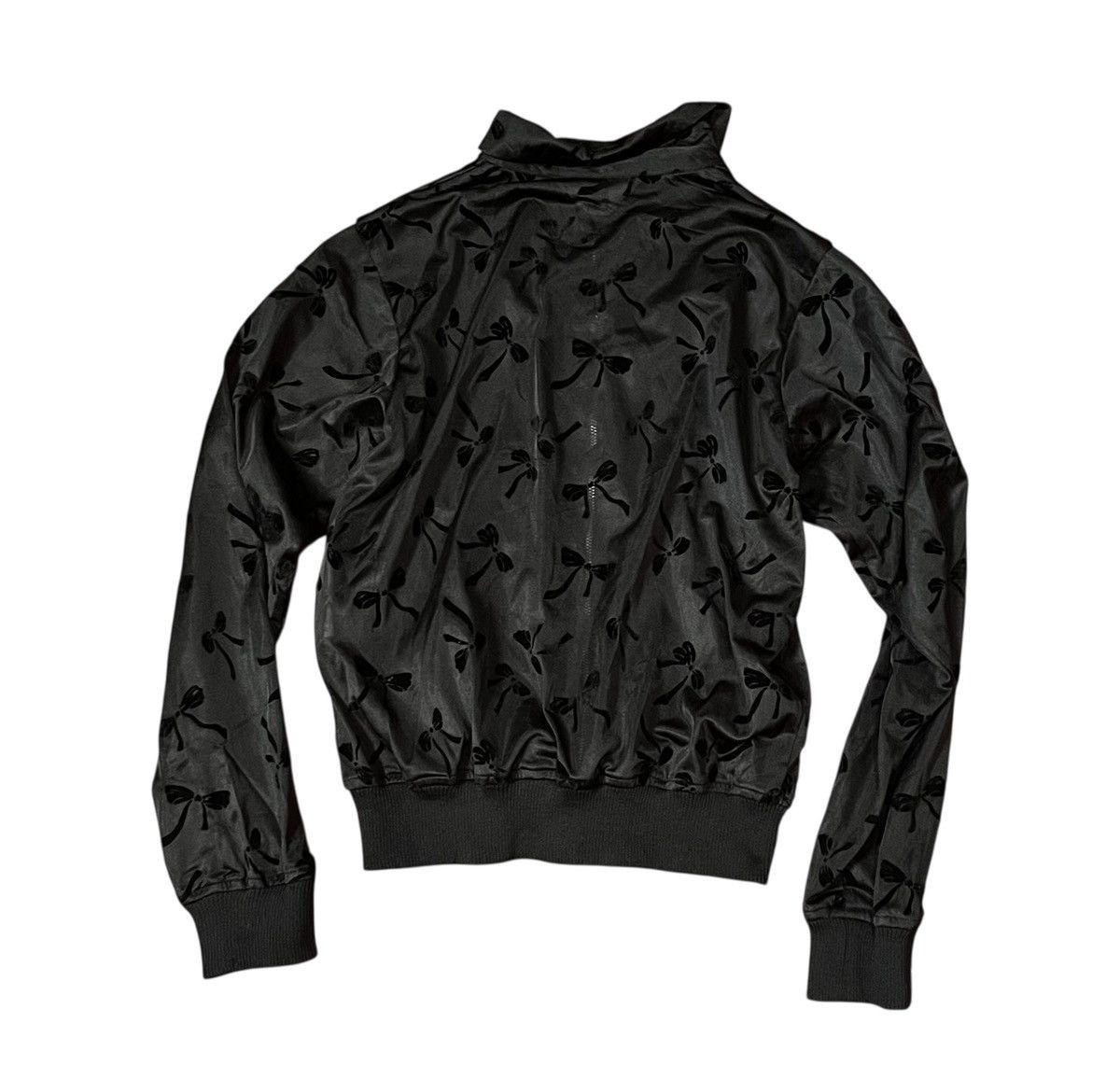 Comme des Garcons Robe de chambre cdg AD2002 sheer black track jacket Size S / US 4 / IT 40 - 7 Thumbnail