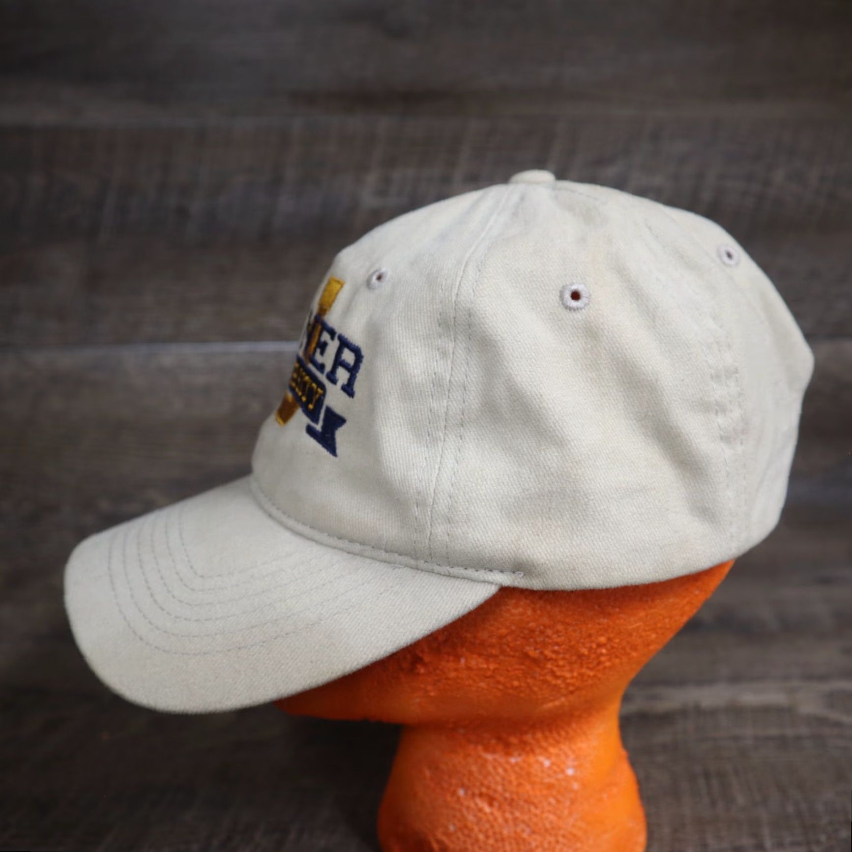 Logo 7 Joyner University College White Embroidered Hat Logo Adult Adjustable Hat Men White Embroidered Logo Adjustable Victory? Size ONE SIZE - 5 Thumbnail
