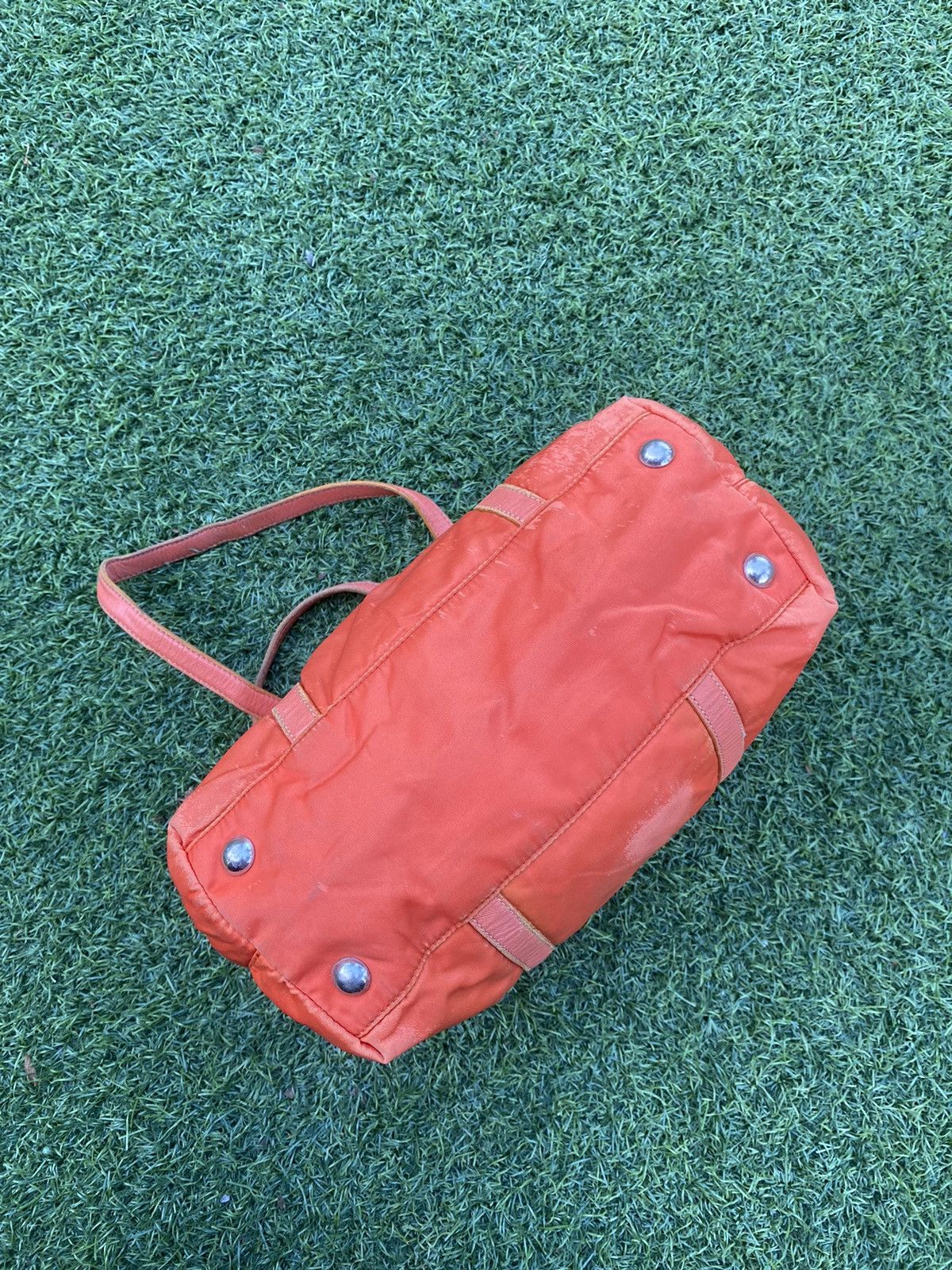 Prada PRADA ORANGE NYLON SHOULDER BAG Size ONE SIZE - 5 Thumbnail