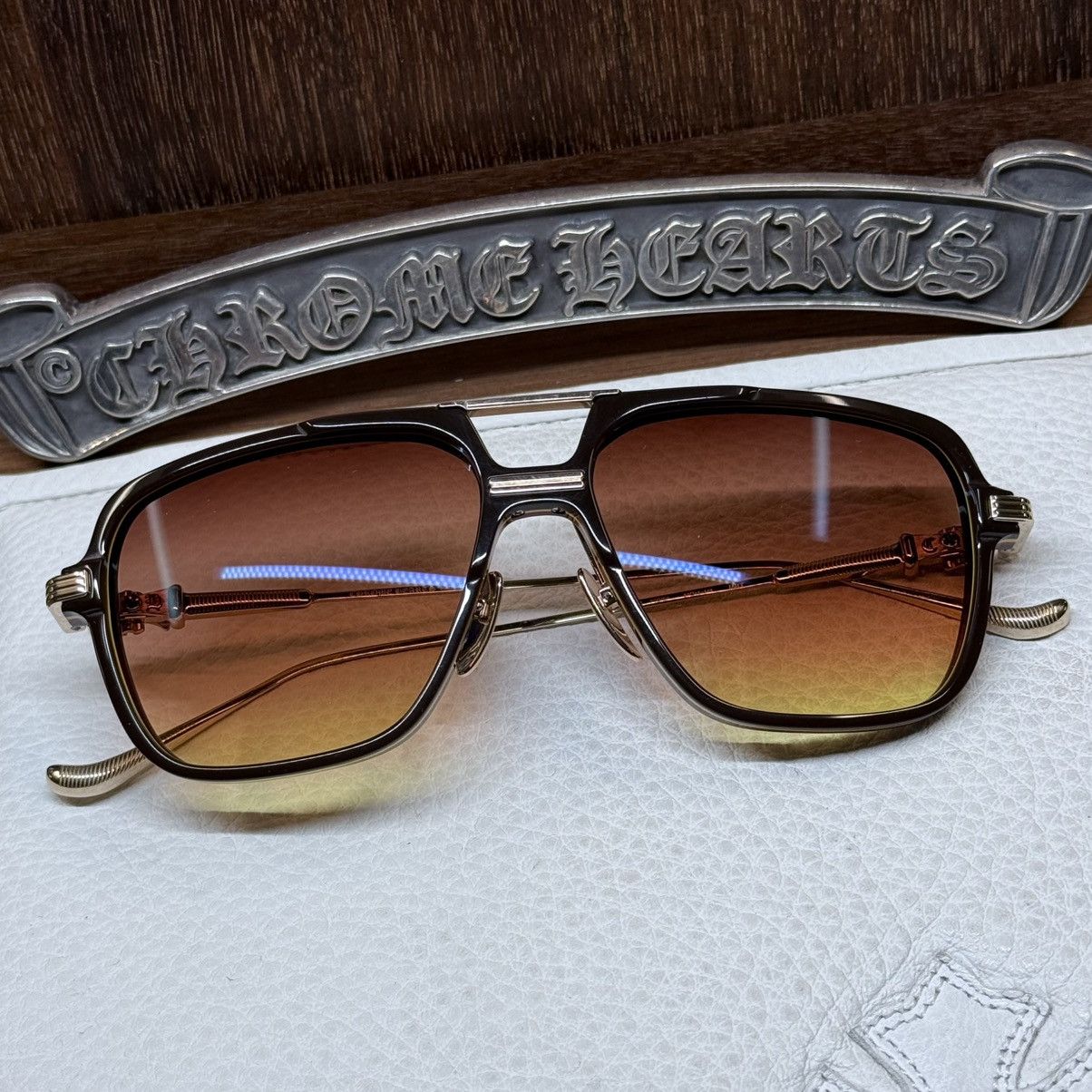Chrome Hearts Chrome Hearts Init 1/1 Sunglasses Size ONE SIZE - 1 Thumbnail