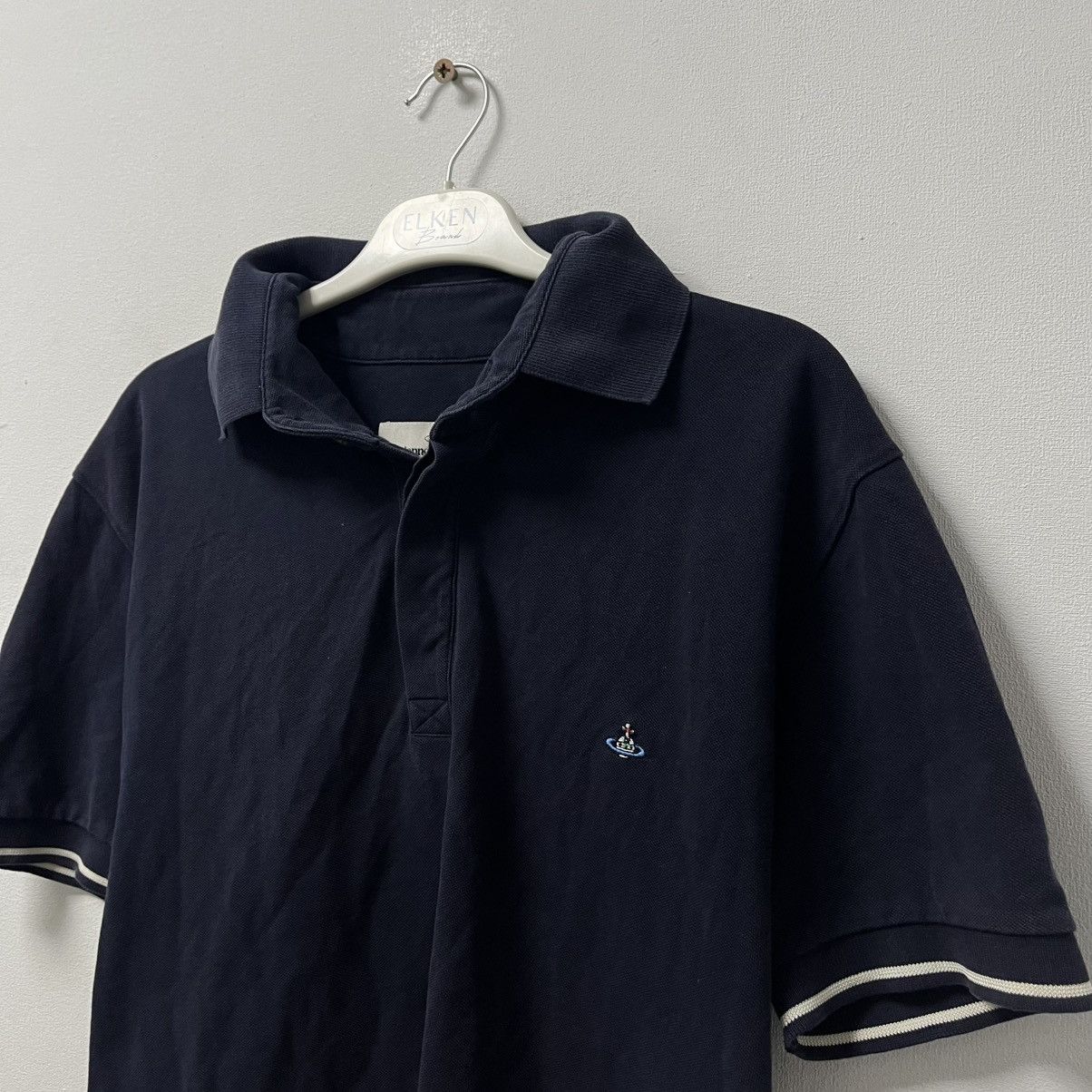 Vivienne Westwood Vivienne Westwood Polo T-Shirt Rare Retro Hype Y2K Size US L / EU 52-54 / 3 - 2 Thumbnail