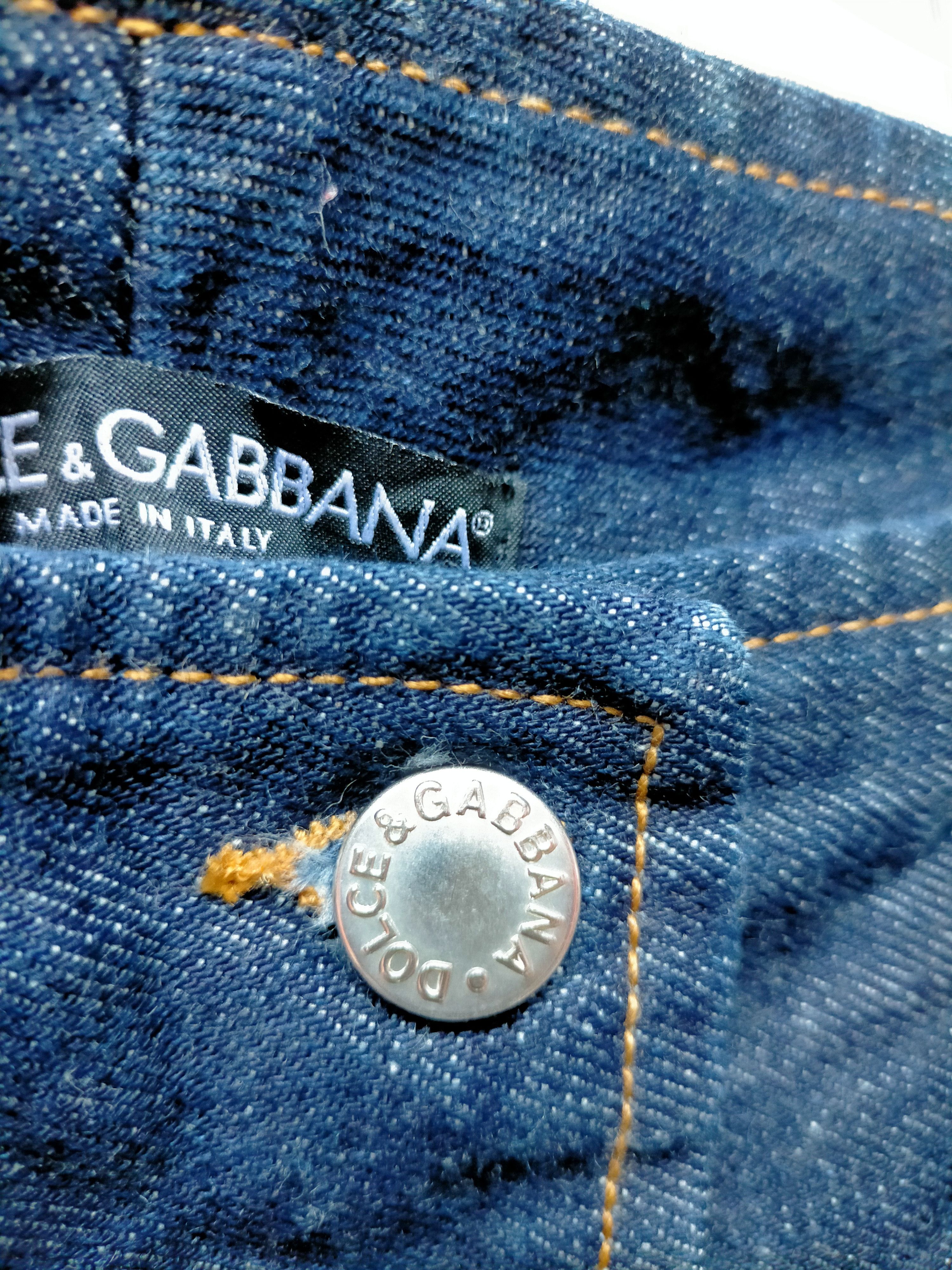 Dolce & Gabbana Dolce & Gabbana Flare Jeans Low rise Boot cut denim Size US 32 / EU 48 - 18 Thumbnail