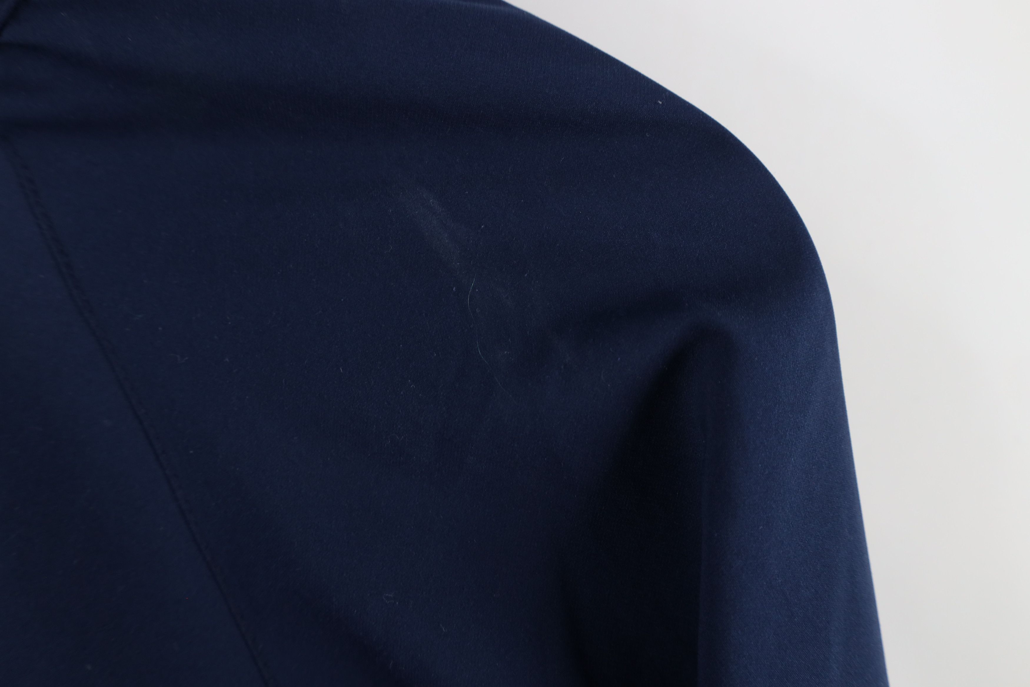 Nike × Vintage Nike Block Swoosh Half Zip Pullover Jacket Navy Blue Size US XXL / EU 58 / 5 - 8 Thumbnail