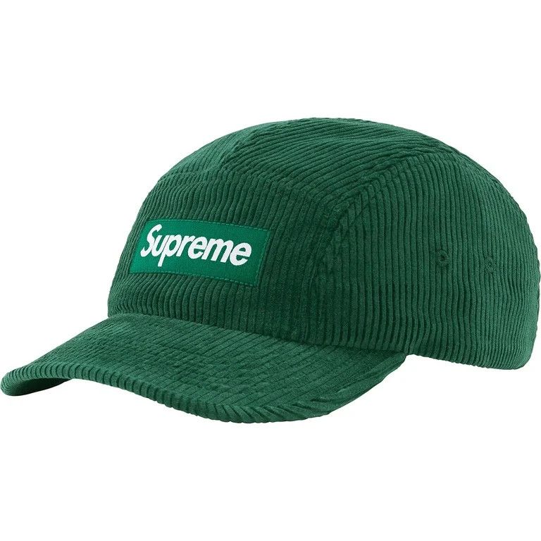 Supreme Supreme Corduroy Camp Cap 'Green' Size ONE SIZE - 1 Thumbnail