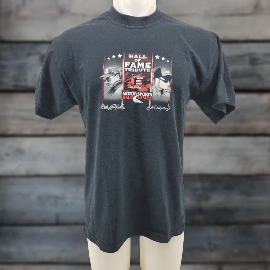 Doublet Vintage Dale Earnhardt Hall of Fame Tribute Double Sided T Shirt Large Size US L / EU 52-54 / 3 - 1 Thumbnail