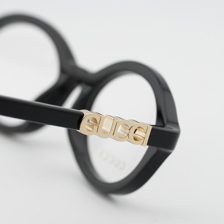 Gucci Gucci GG2153O 001 Eyeglasses Black 51mm Oval Frame Size ONE SIZE - 10 Thumbnail