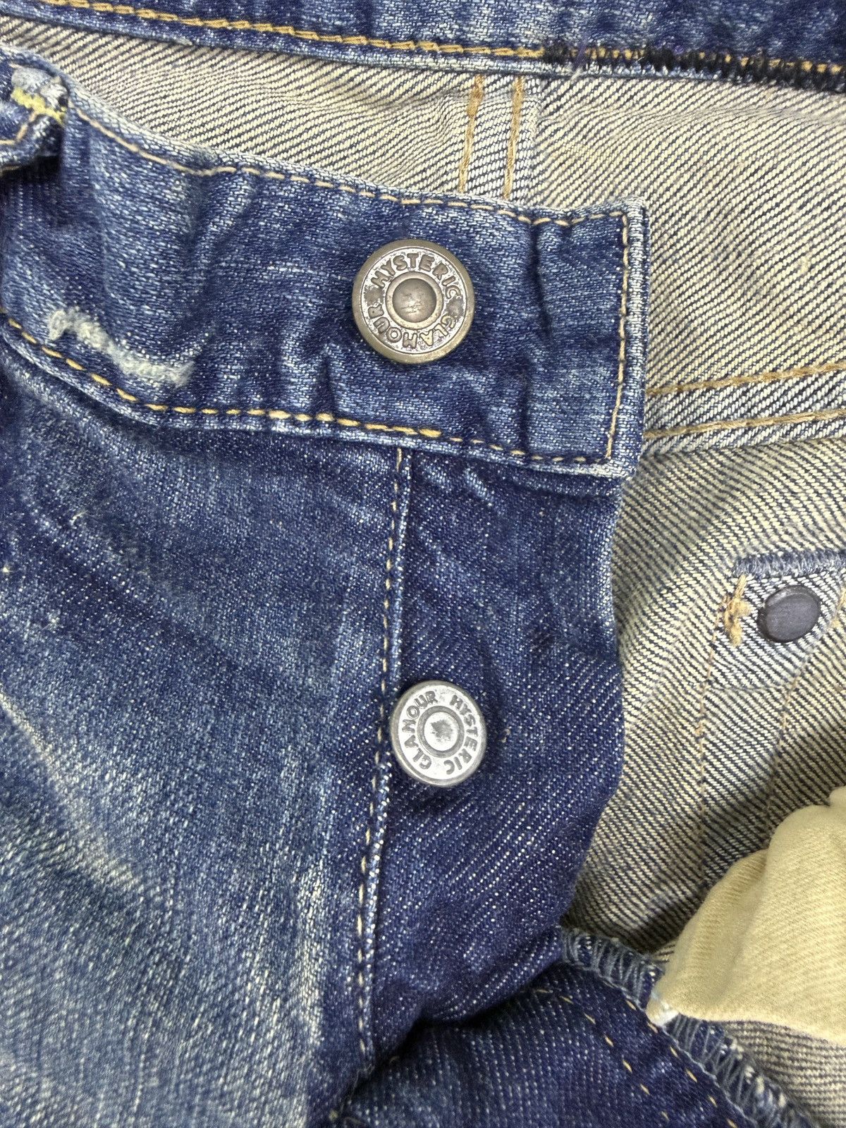 Hysteric Glamour A19 HYSTERIC GLAMOUR RAMONES Size US 29 - 18 Thumbnail