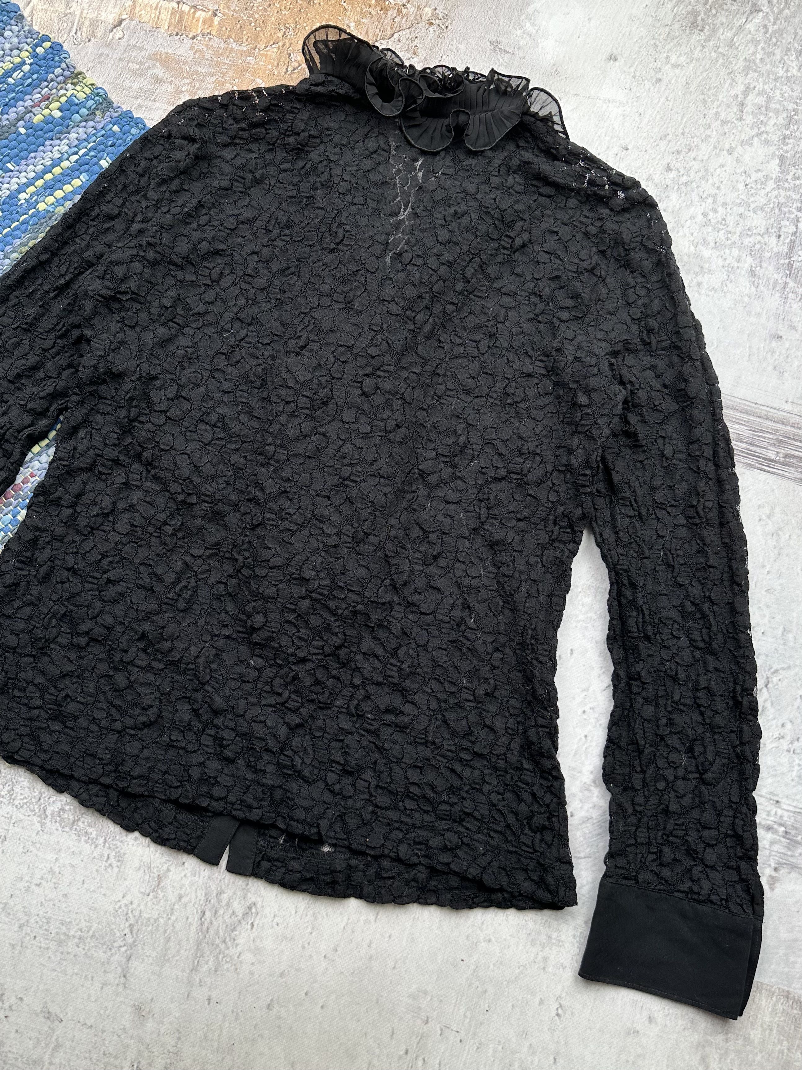Vintage Vintage Lace Blouse A121(118) Size L / US 10 / IT 46 - 7 Thumbnail